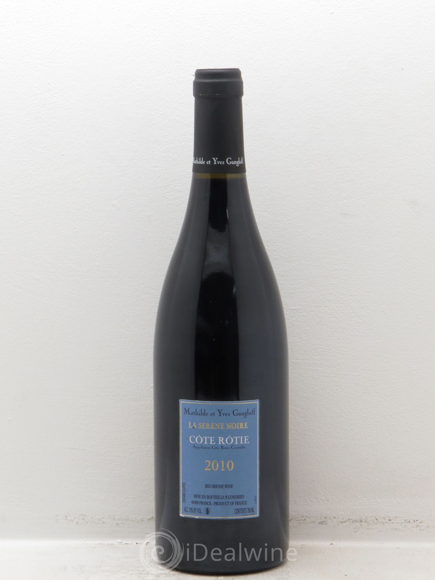 Côte-Rôtie La Sereine Noire Gangloff (Domaine) 2010 - Lot de 1 bouteille - 1