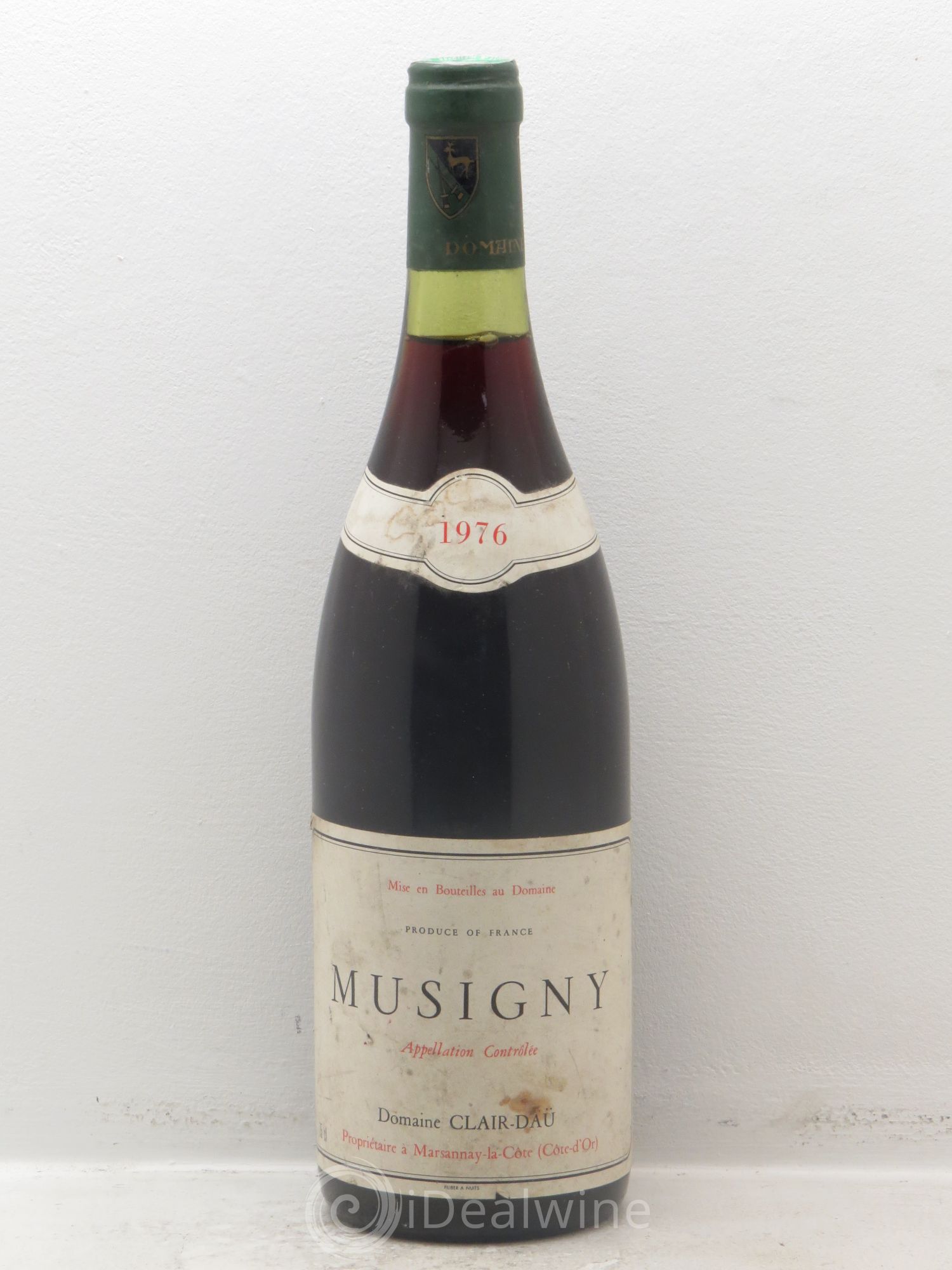 Musigny Grand Cru Clair Daü 1976 - Lot de 1 bouteille - 0