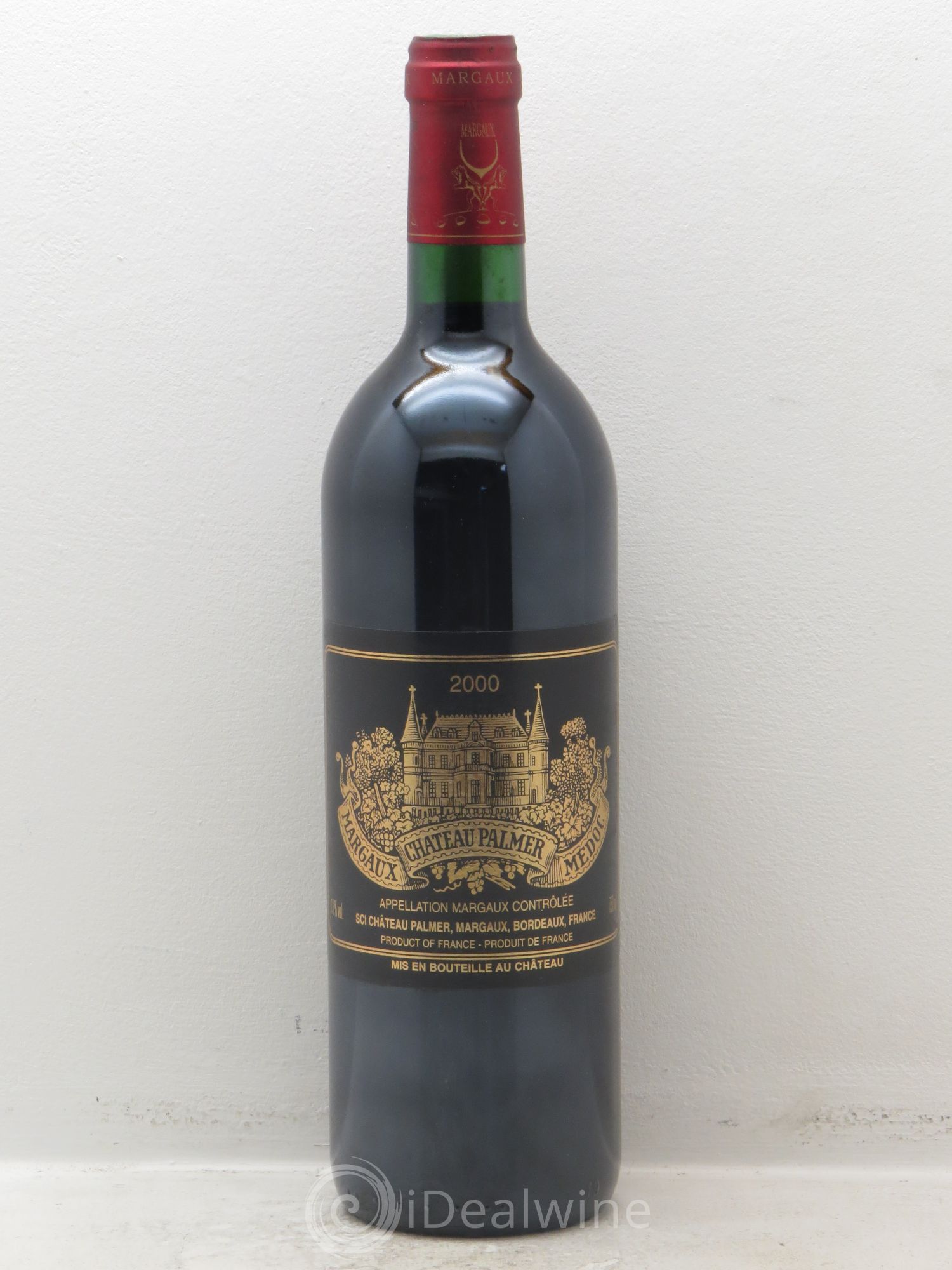 Château Palmer 3ème Grand Cru Classé 2000 - Lot de 1 bouteille - 0