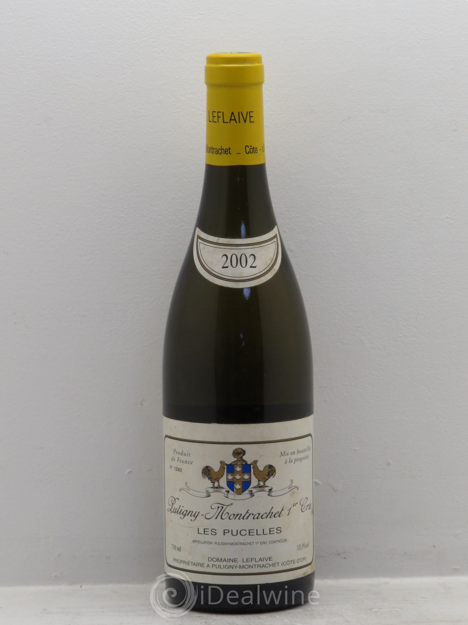 Puligny-Montrachet 1er Cru Les Pucelles Leflaive (Domaine) 2002 - Lot de 1 bouteille - 0