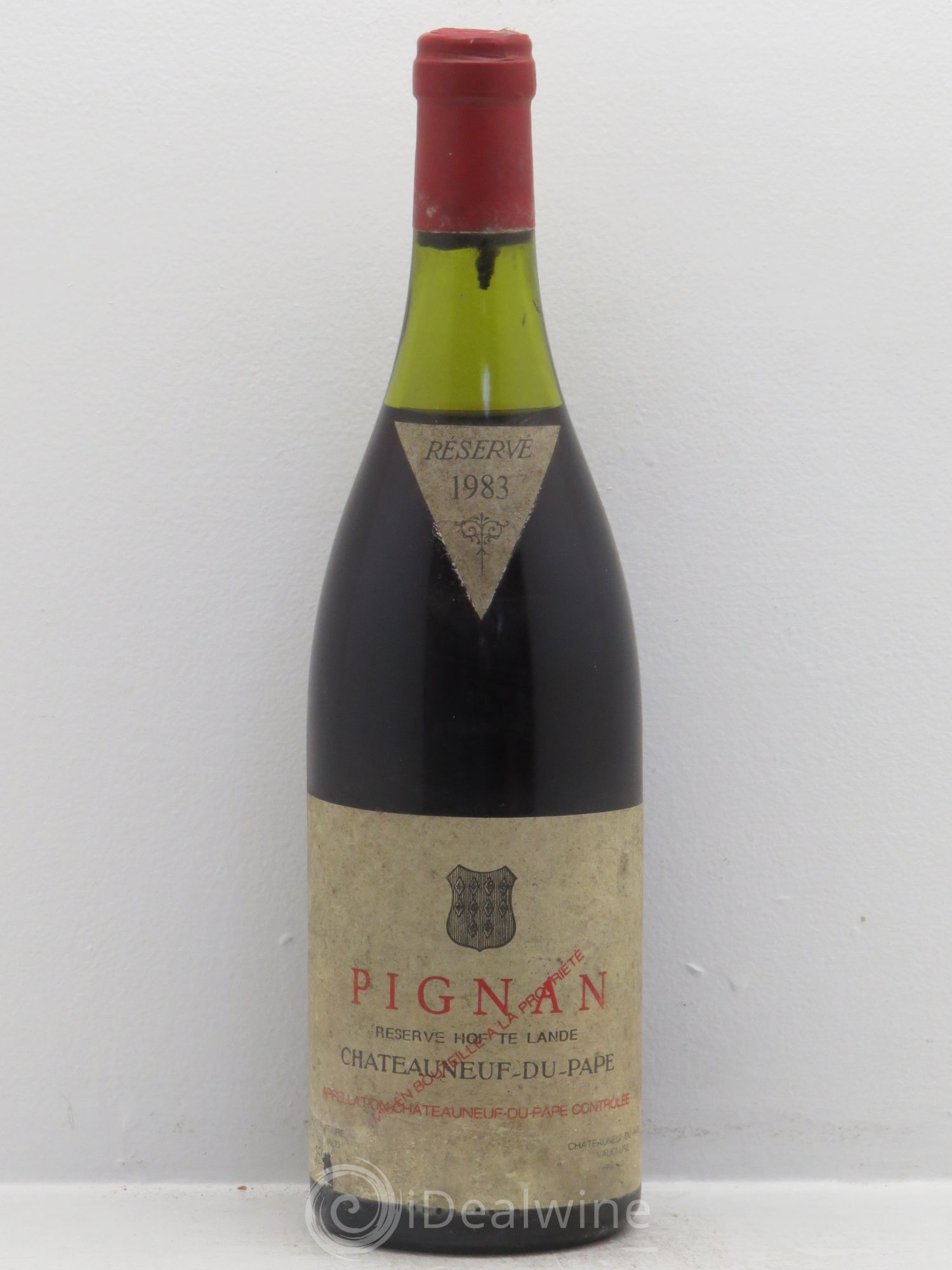 Châteauneuf-du-Pape Pignan Emmanuel Reynaud 1983 - Lot de 1 bouteille - 0