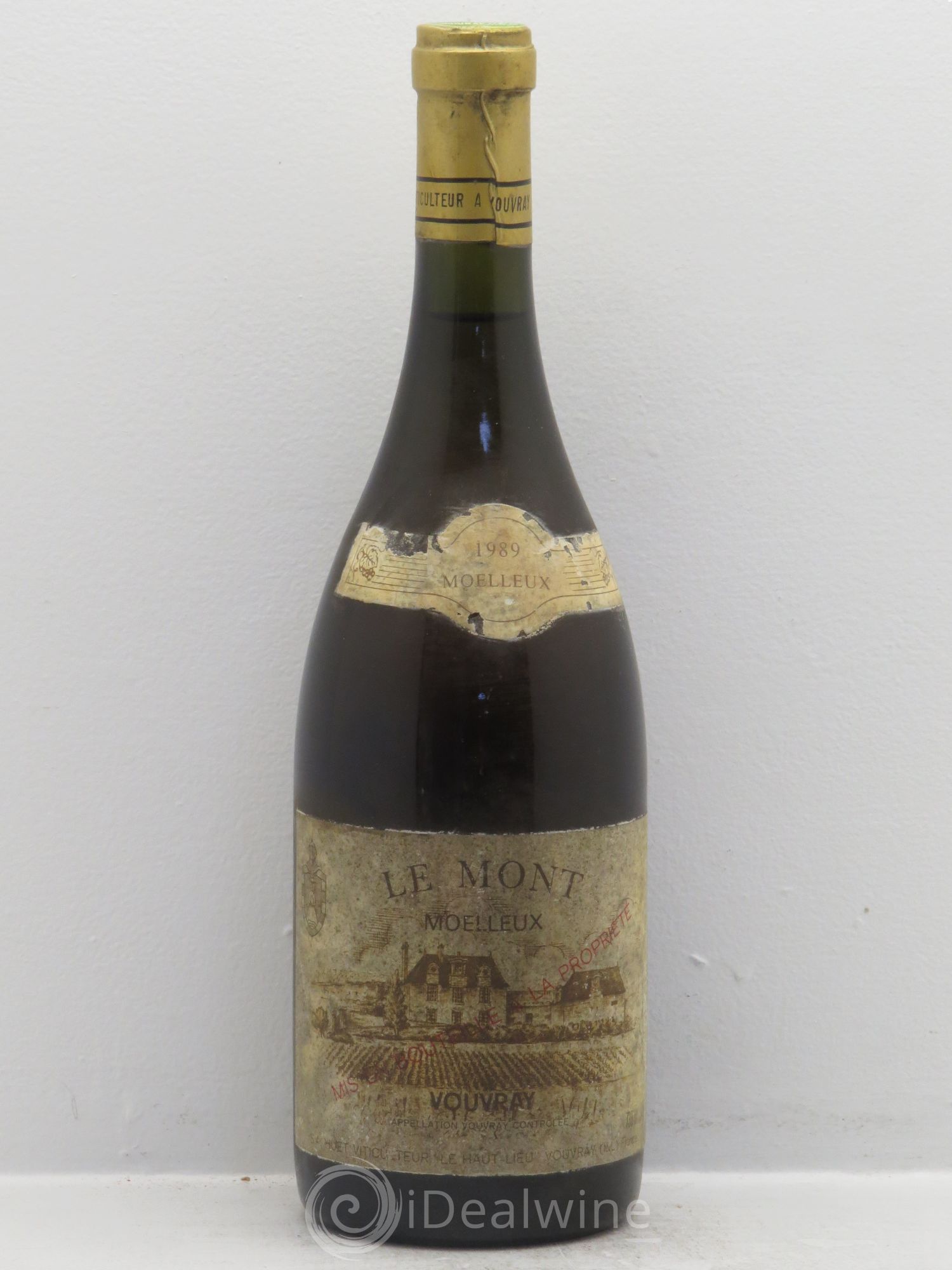 Vouvray Le Mont Moelleux Domaine Huet 1989 - Lotto di 1 bottiglia - 0