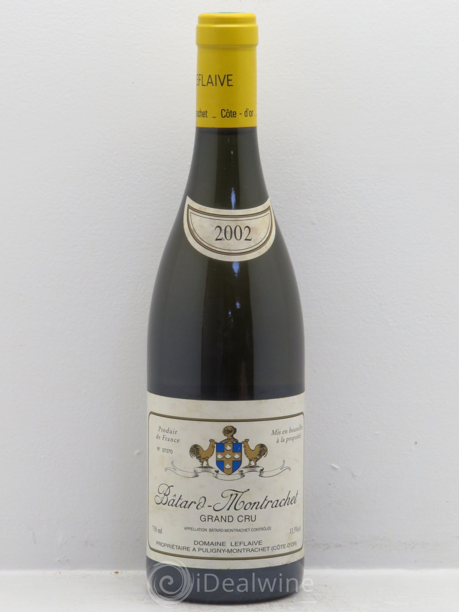 Bâtard-Montrachet Grand Cru Leflaive (Domaine) 2002 - Lot de 1 bouteille - 0