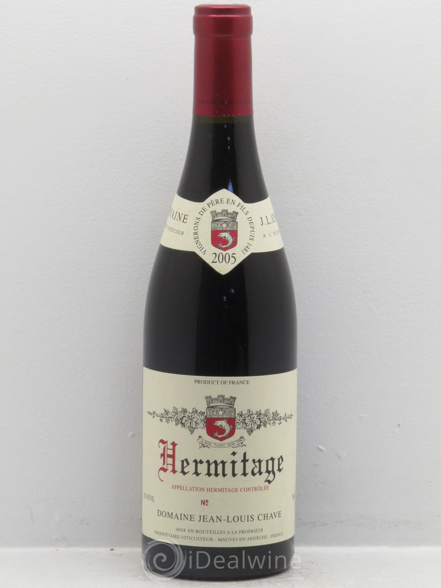Hermitage Jean-Louis Chave 2005 - Lot de 1 bouteille - 0