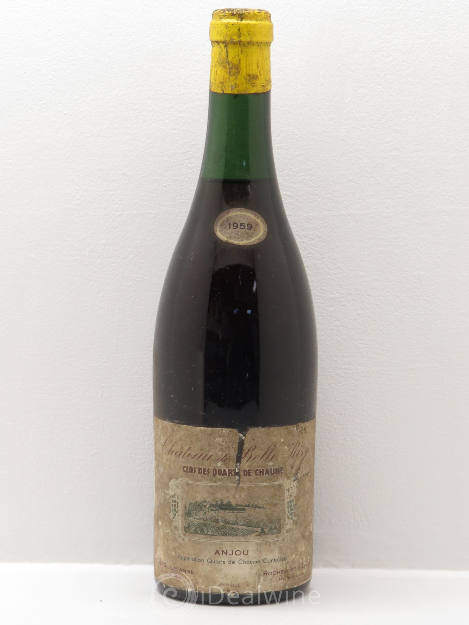 Quarts de Chaume Chateau de Bellerive Jacques Lalanne 1959 - Posten von 1 Flasche - 0