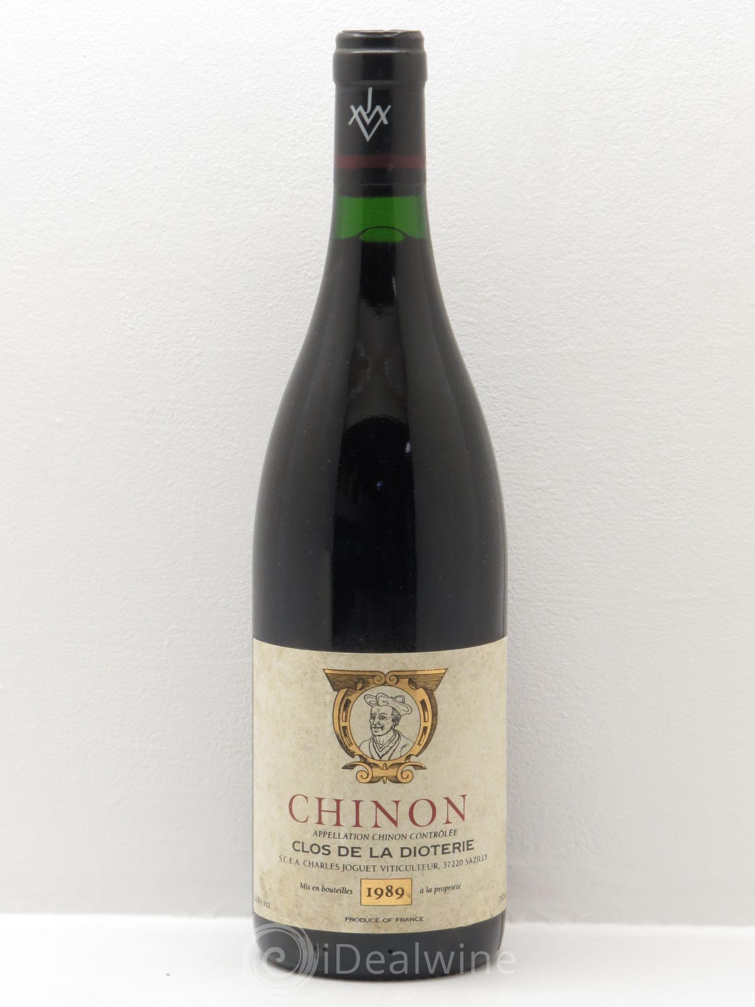 Chinon Clos de La Dioterie Charles Joguet 1989 - Lot de 1 bouteille - 0
