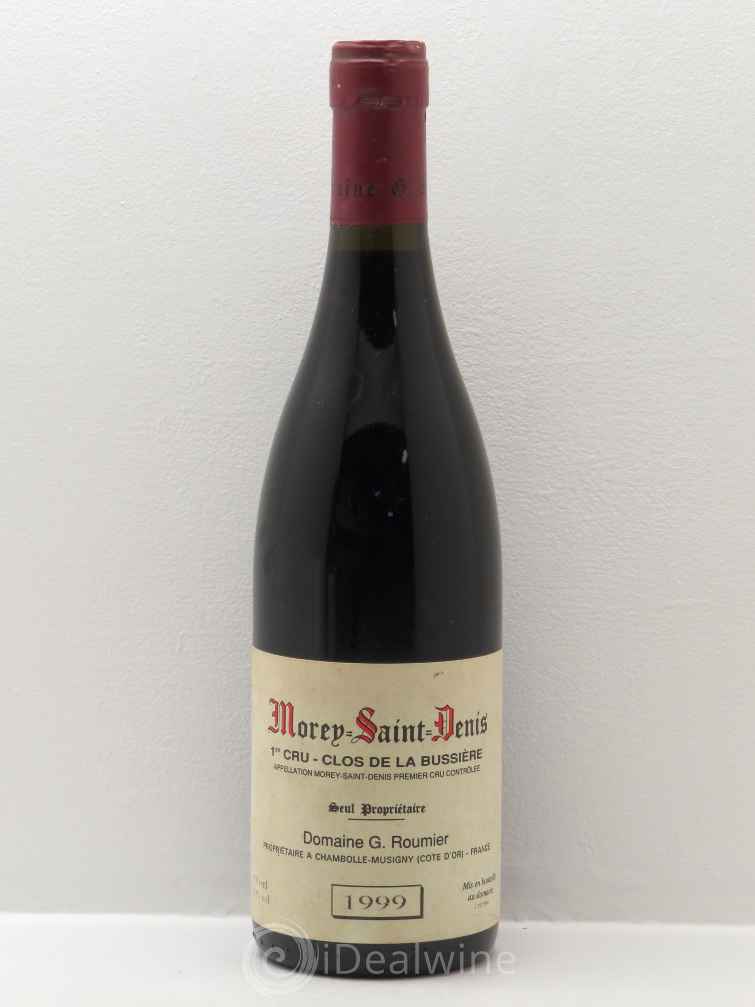 Morey-Saint-Denis 1er Cru Clos de la Bussière Georges Roumier (Domaine) 1999 - Lot de 1 bouteille - 0