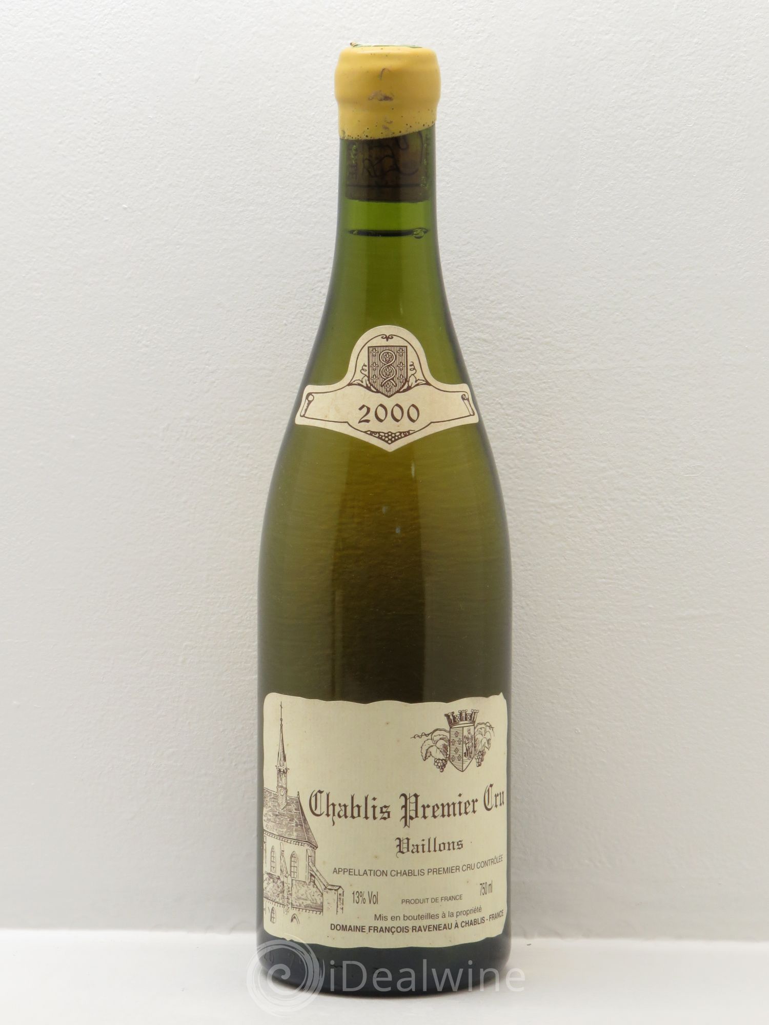 Chablis 1er Cru Vaillons Raveneau (Domaine) 2000 - Lot de 1 bouteille - 0