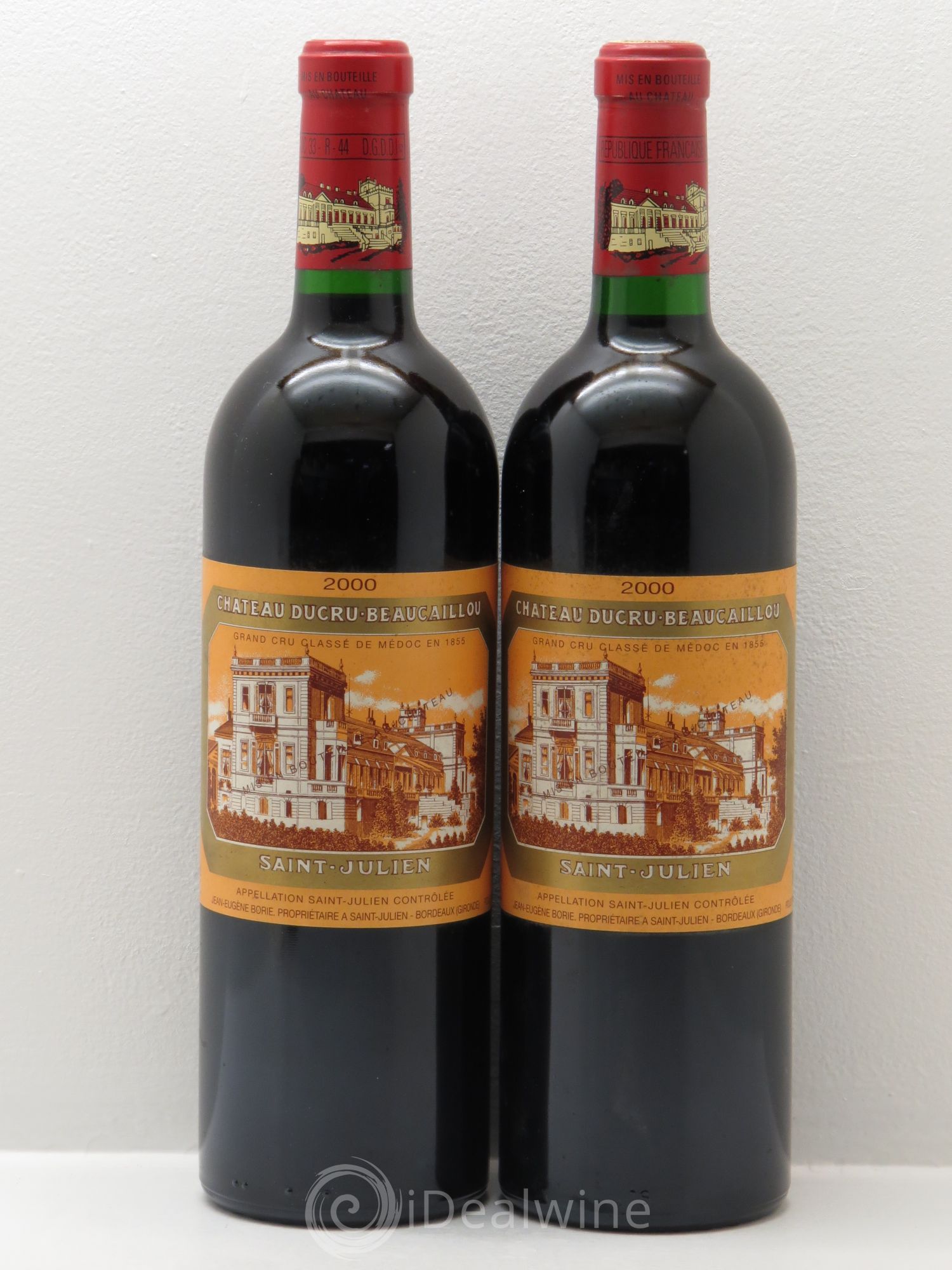 Château Ducru Beaucaillou 2ème Grand Cru Classé 2000 - Lot de 2 bouteilles - 0