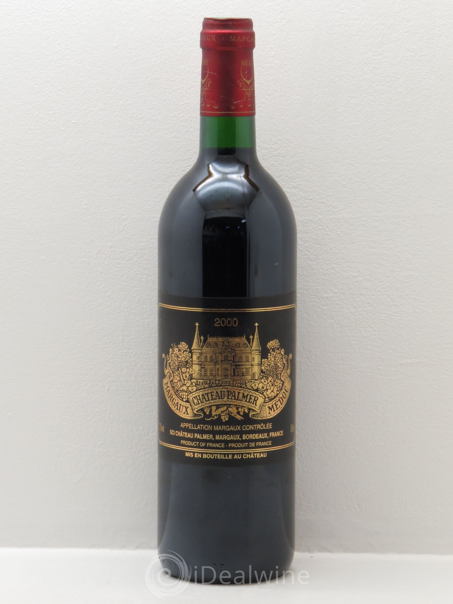 Château Palmer 3ème Grand Cru Classé 2000 - Lot de 1 bouteille - 0