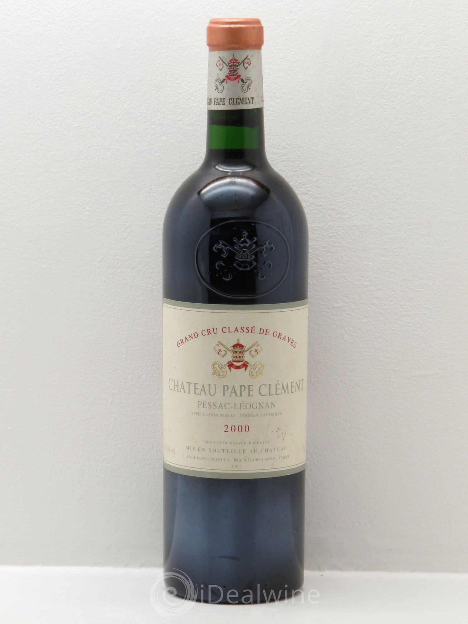 Château Pape Clément Cru Classé de Graves 2000 - Lot de 1 bouteille - 0