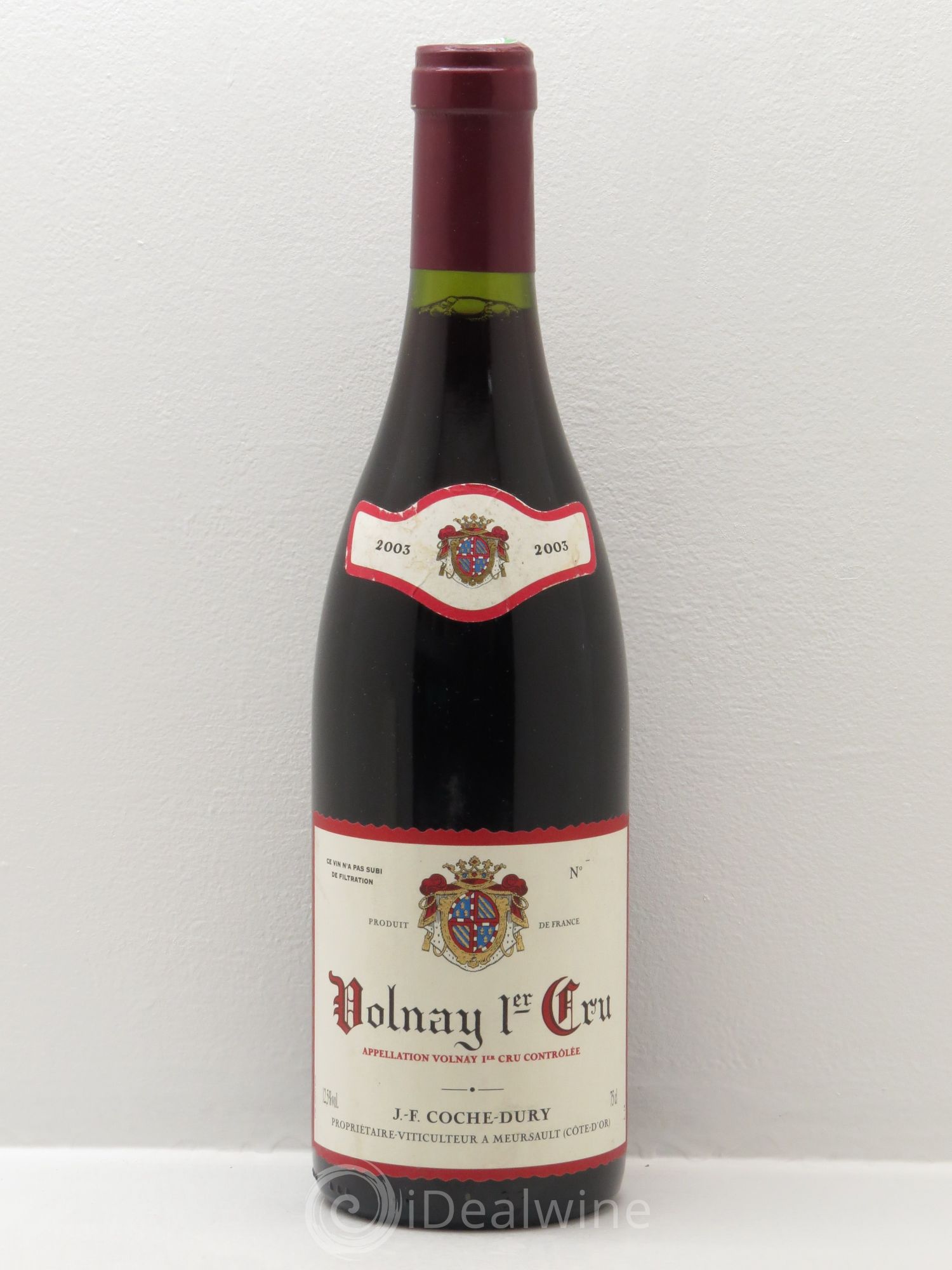 Volnay 1er Cru Coche Dury (Domaine) 2003 - Lot de 1 bouteille - 0