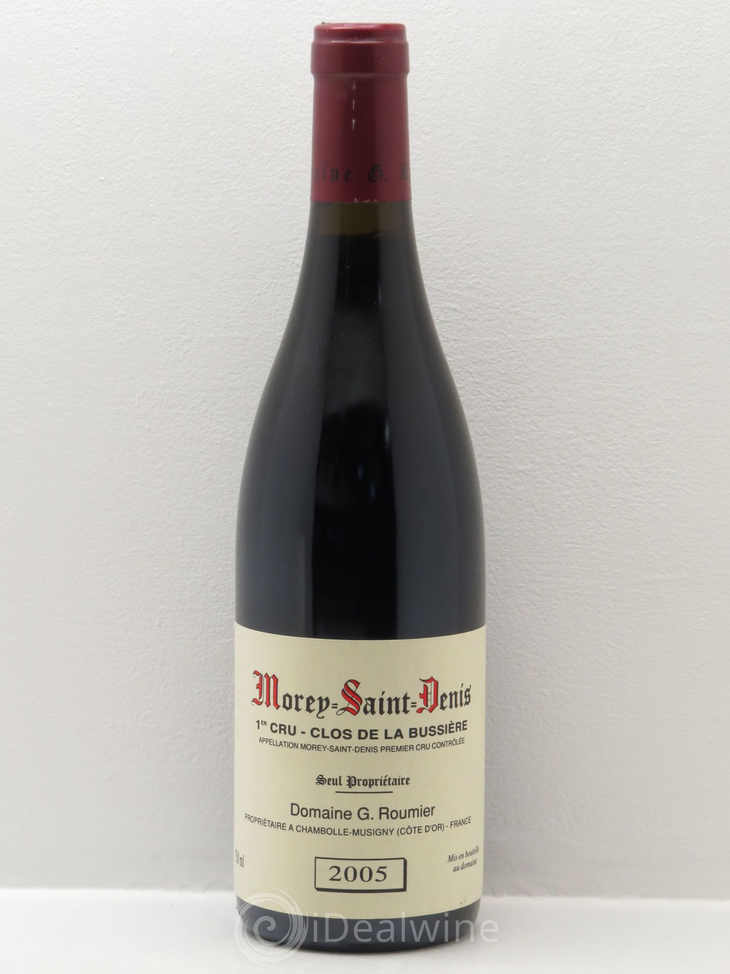 Morey-Saint-Denis 1er Cru Clos de la Bussière Georges Roumier (Domaine) 2005 - Lot de 1 bouteille - 0