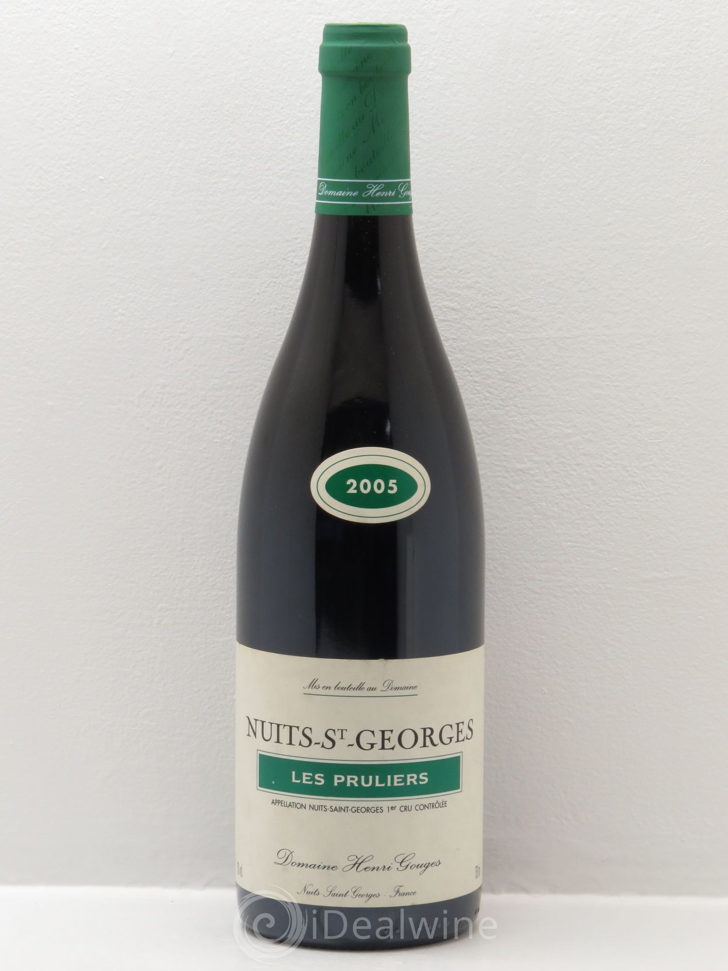 Nuits-Saint-Georges 1er Cru Les Pruliers Henri Gouges 2005 - Posten von 1 Flasche - 0