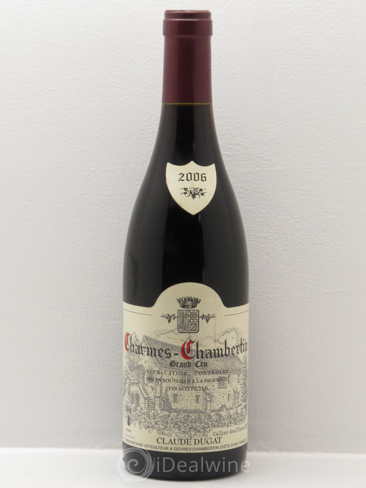 Charmes-Chambertin Grand Cru Claude Dugat 2006 - Lot de 1 bouteille - 0