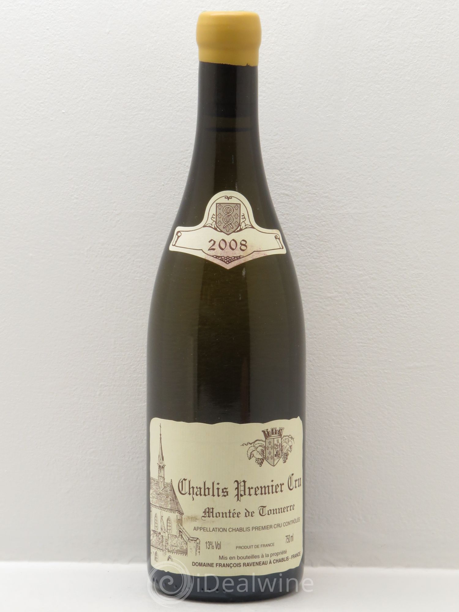 Chablis 1er Cru Montée de Tonnerre Raveneau (Domaine) 2008 - Lot de 1 bouteille - 0