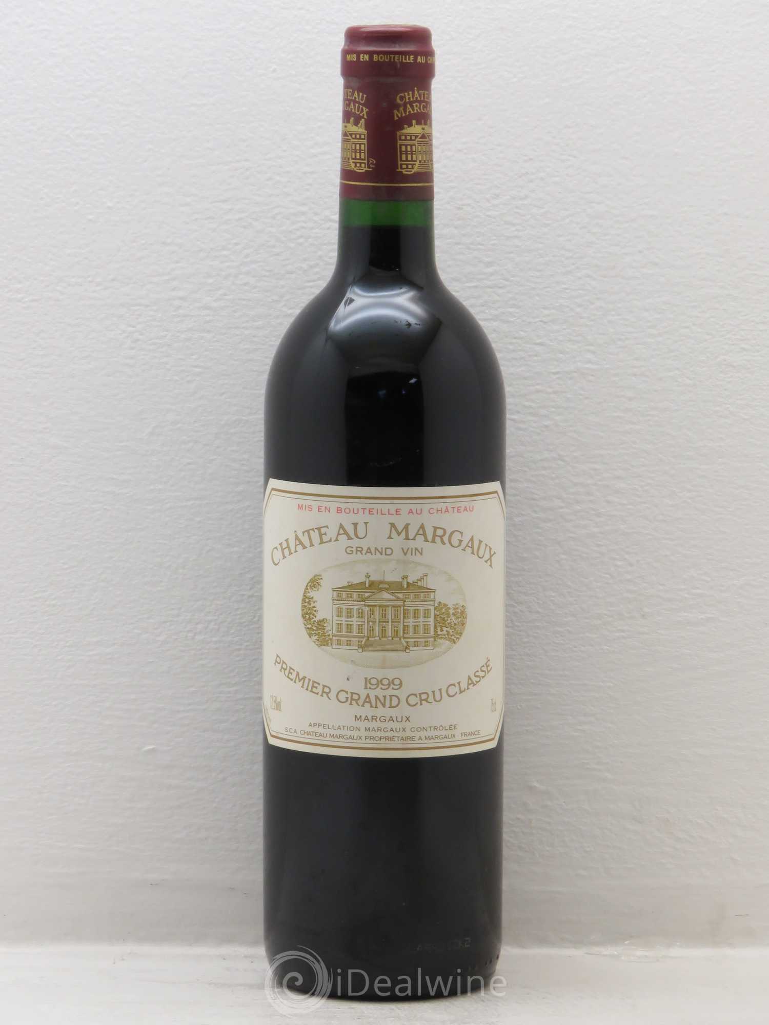 Château Margaux 1er Grand Cru Classé 1999 - Lot de 1 bouteille - 0