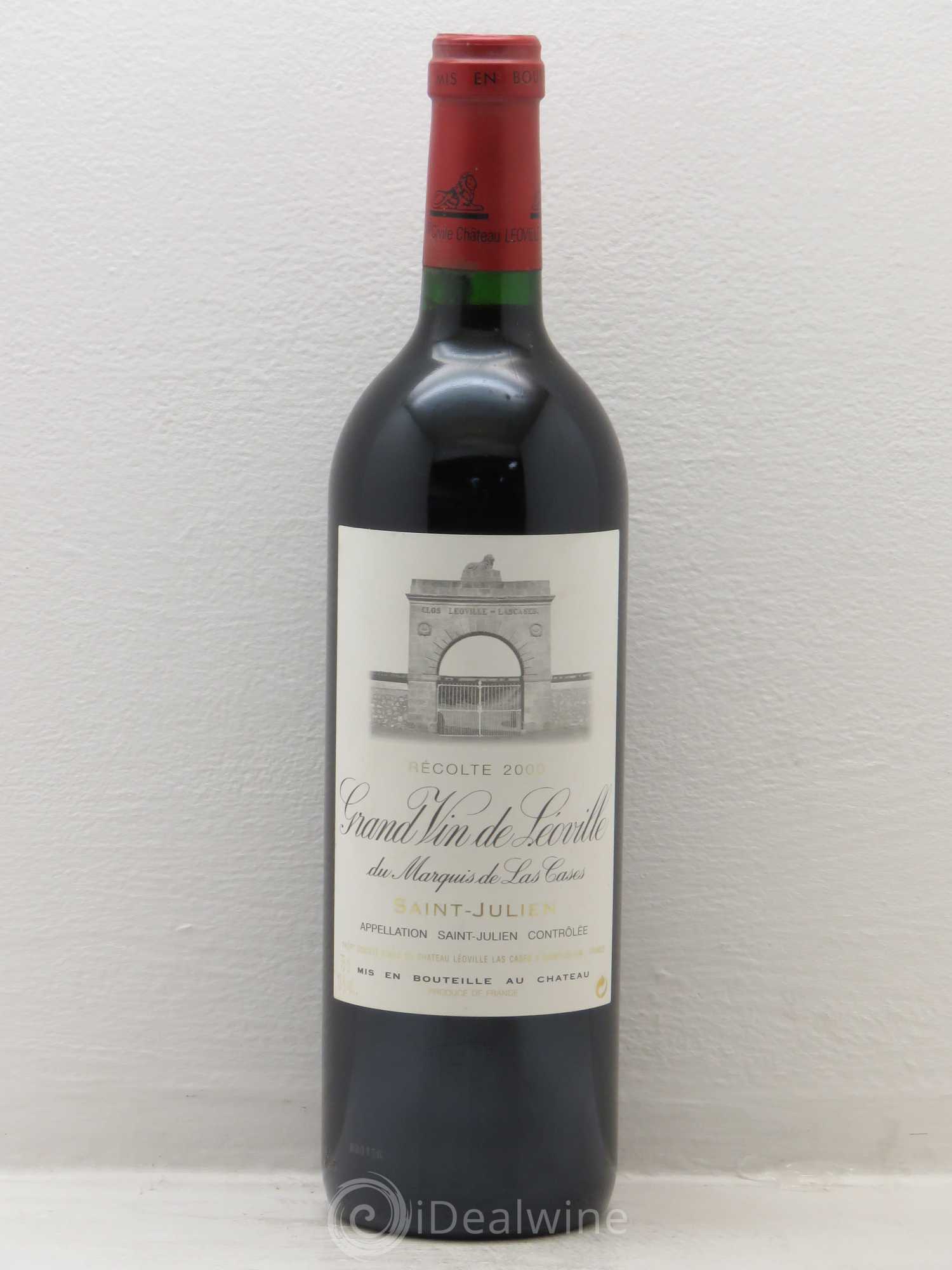 Château Léoville Las Cases 2ème Grand Cru Classé 2000 - Lot de 1 bouteille - 0