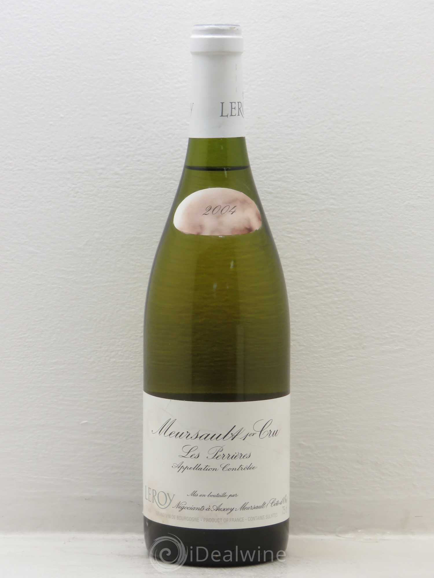 Meursault 1er Cru Leroy 2004 - Posten von 1 Flasche - 0