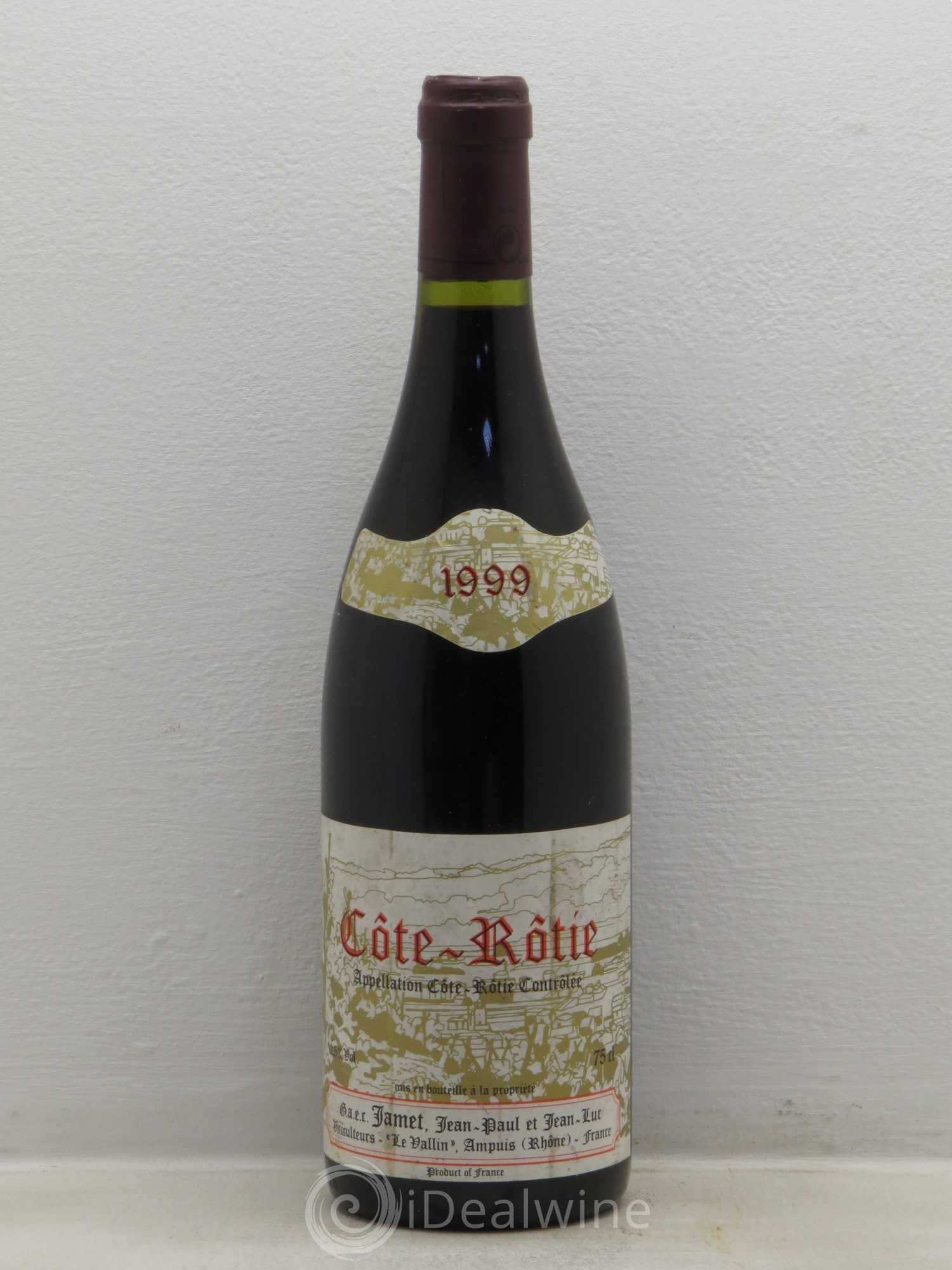 Côte-Rôtie Jamet (Domaine) 1999 - Lot de 1 bouteille - 0