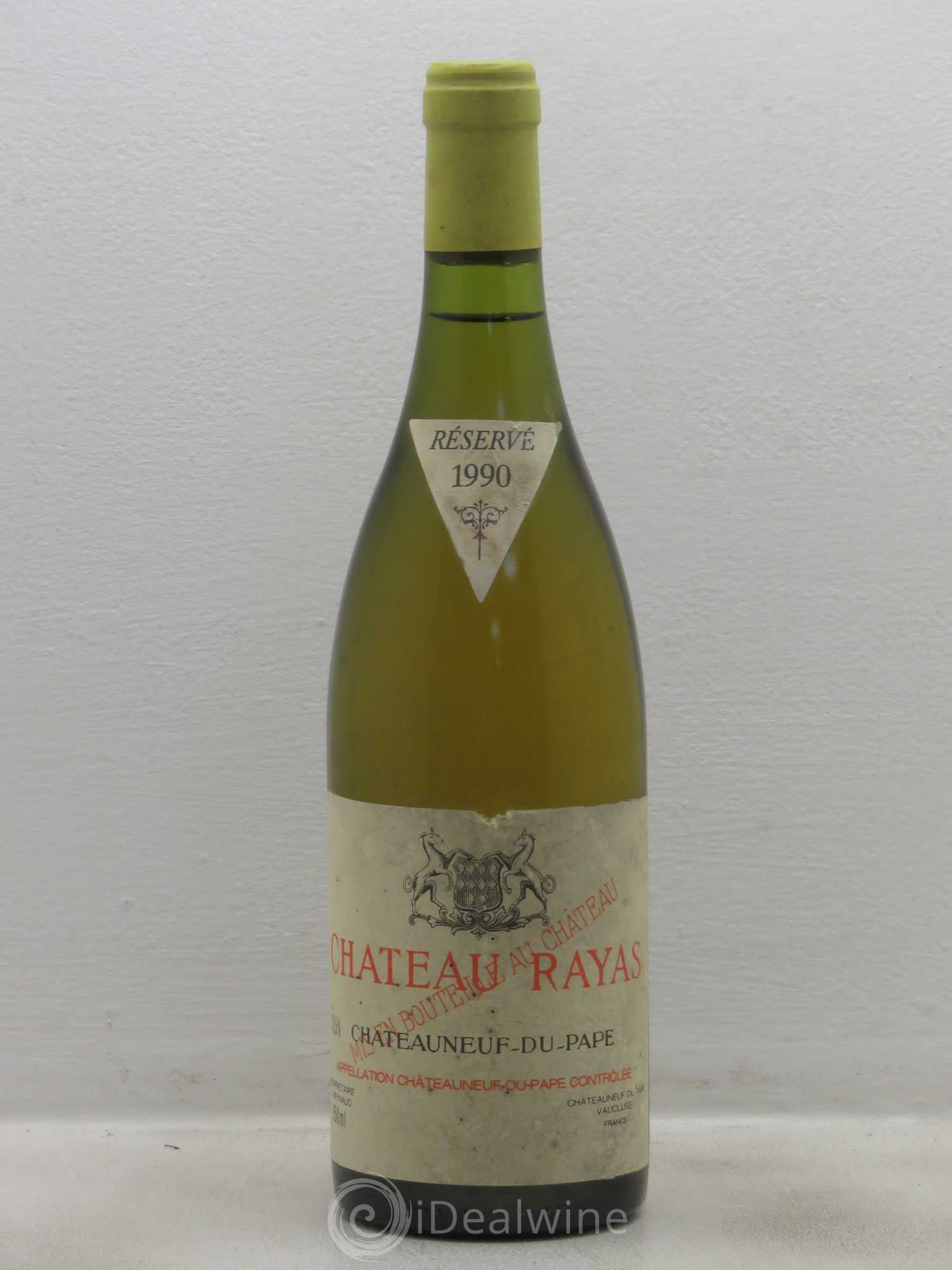 Châteauneuf-du-Pape Château Rayas Emmanuel Reynaud 1990 - Lot de 1 bouteille - 0
