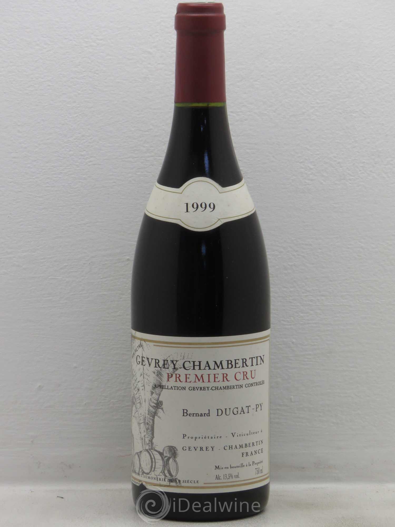 Gevrey-Chambertin 1er Cru Dugat-Py 1999 - Lot de 1 bouteille - 0