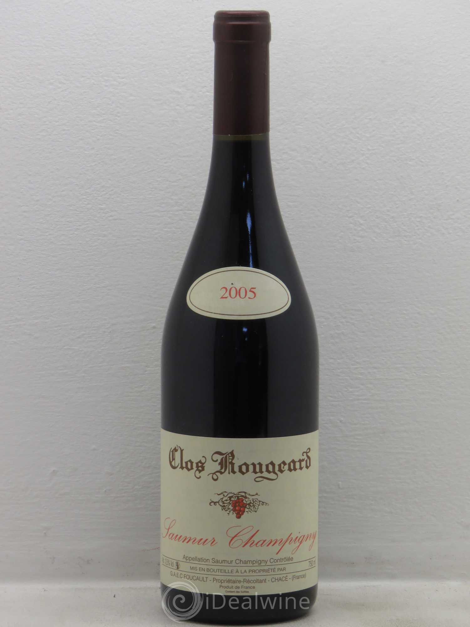 Saumur-Champigny Clos Rougeard 2005 - Lot de 1 bouteille - 0