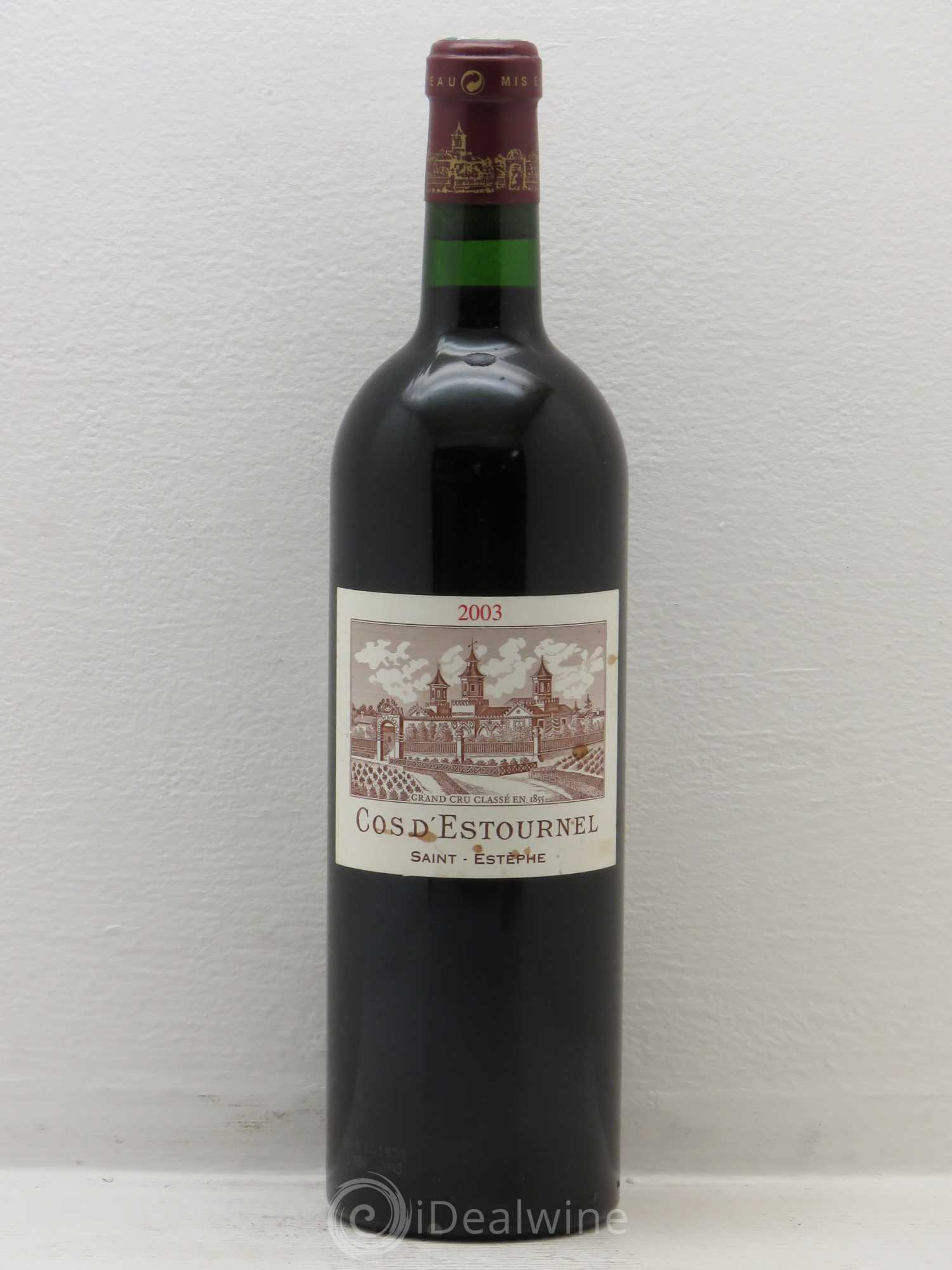 Cos d'Estournel 2ème Grand Cru Classé 2003 - Lot de 1 bouteille - 0