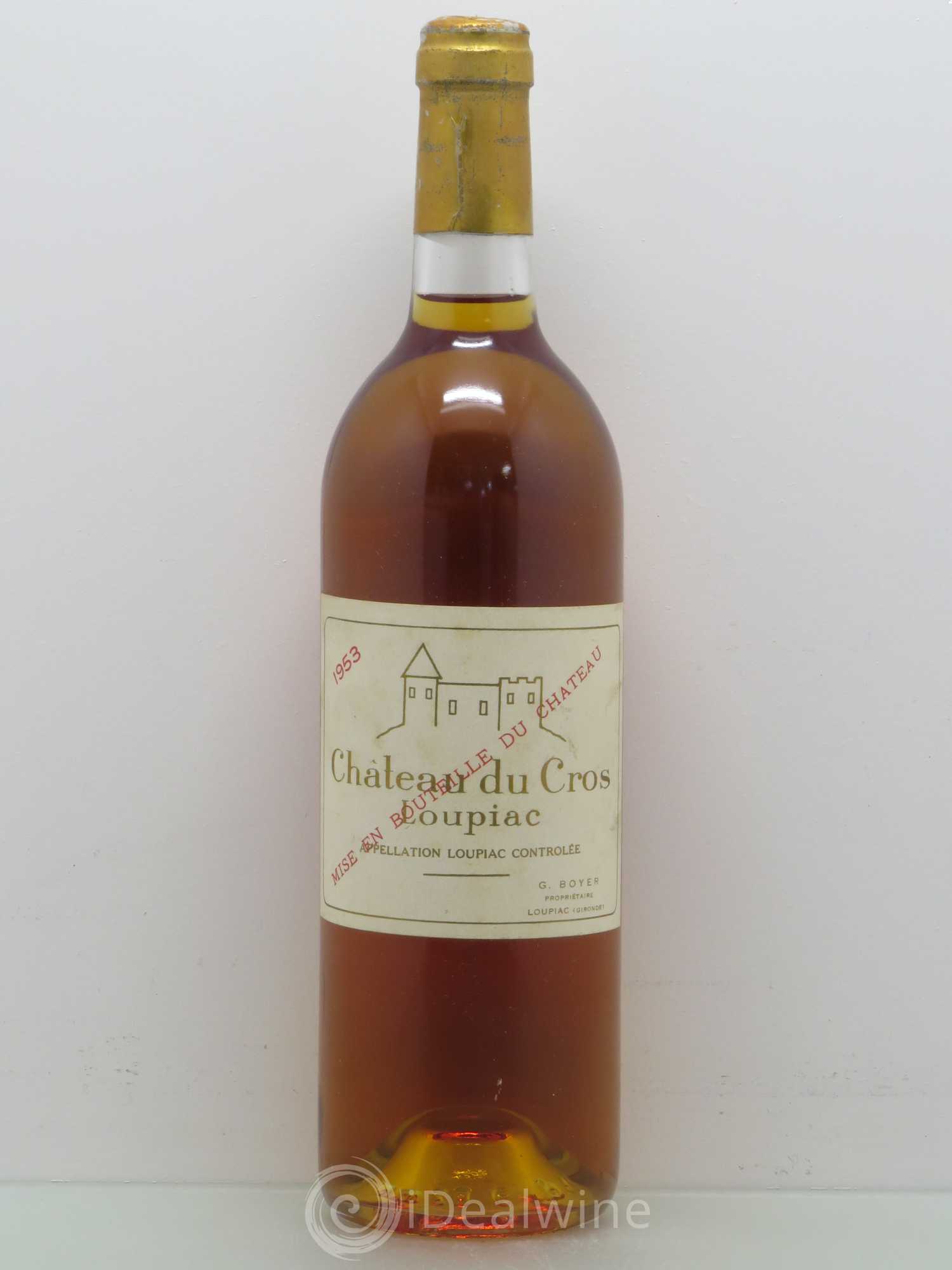 Château du Cros 1953 - Lotto di 1 bottiglia - 0