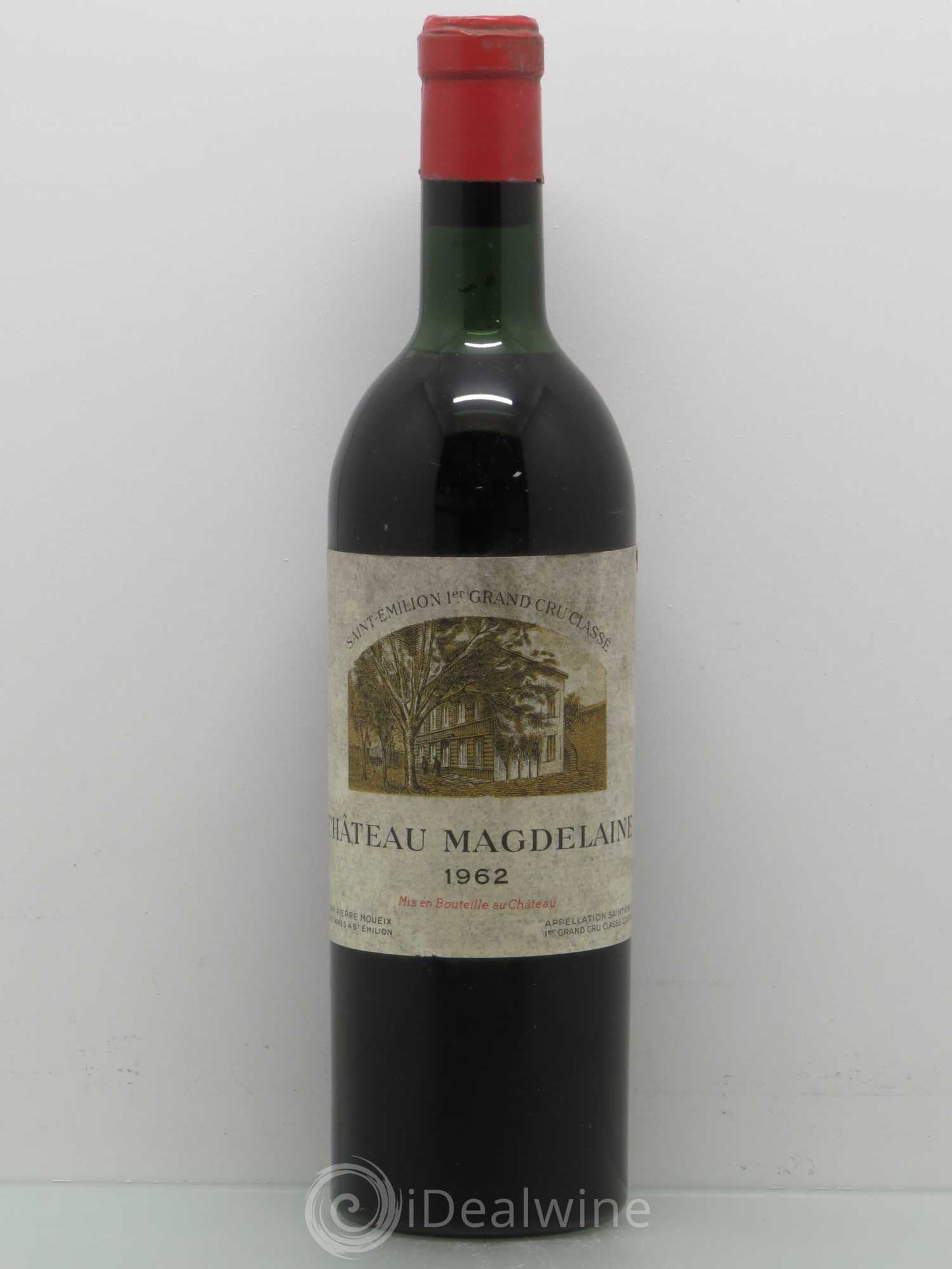 Château Magdelaine 1962 - Lot de 1 bouteille - 0