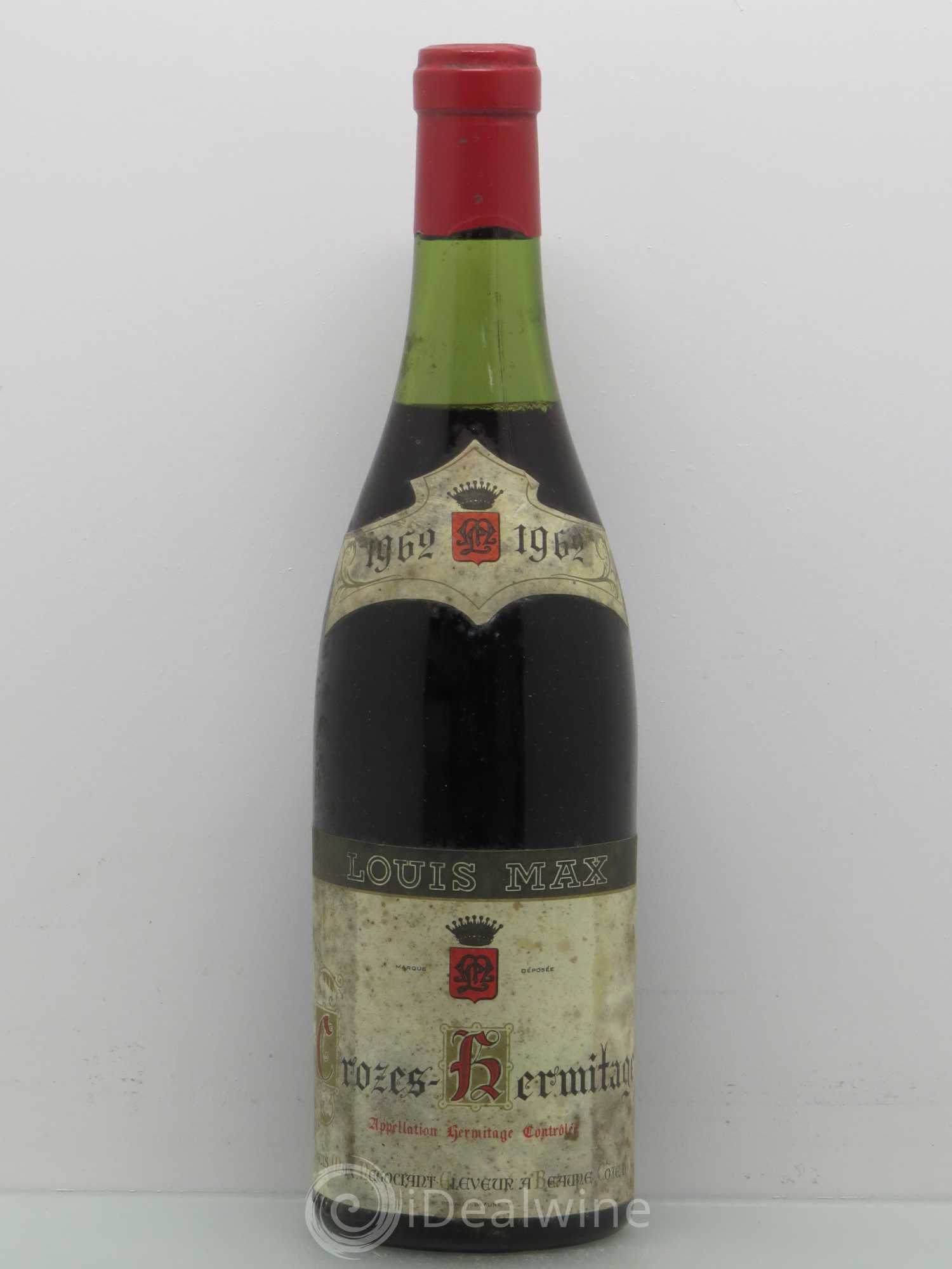 Crozes-Hermitage Louis Max 1962 - Lot de 1 bouteille - 0