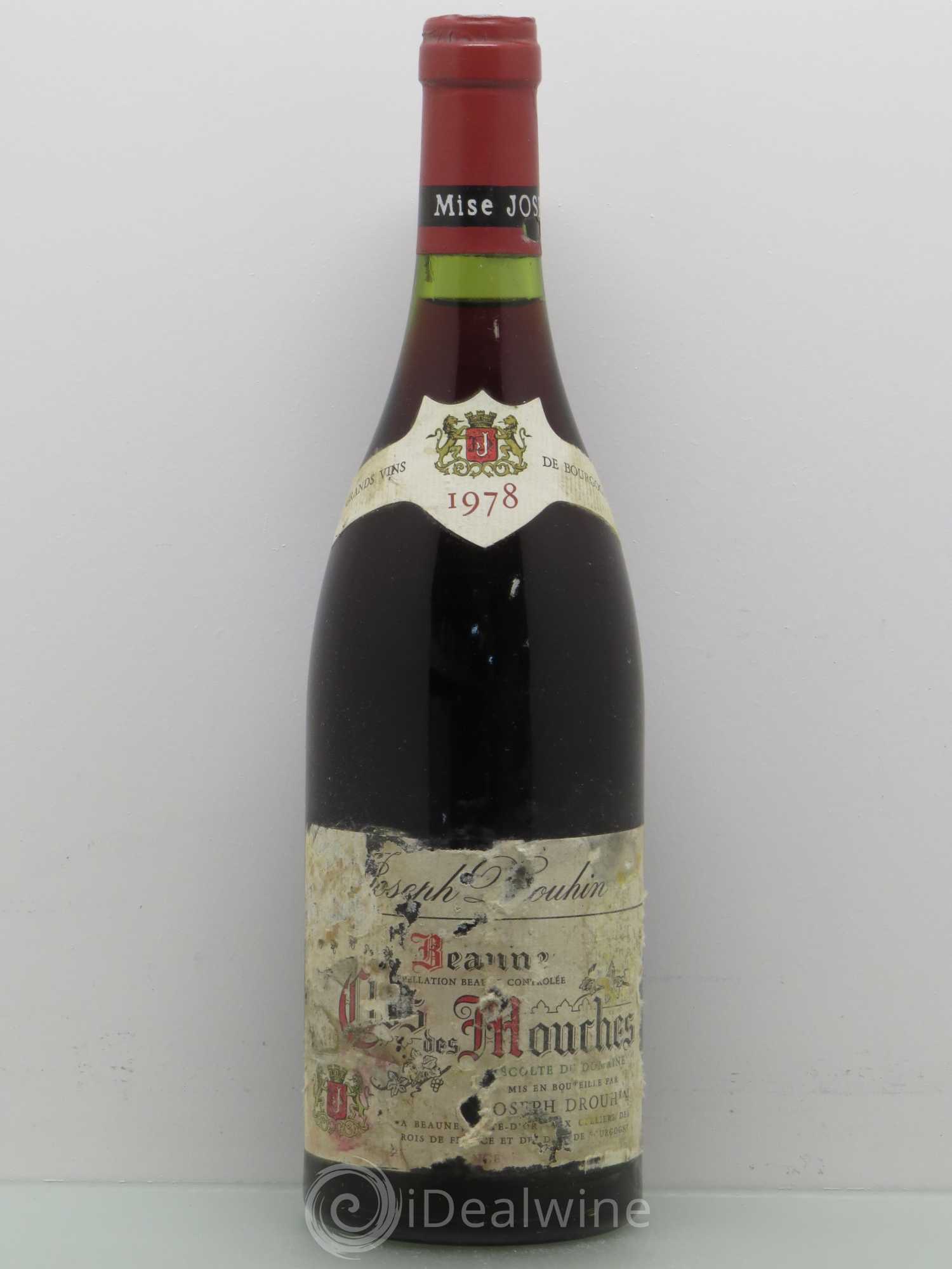 Beaune 1er Cru Clos des Mouches Joseph Drouhin 1978 - Lot de 1 bouteille - 0