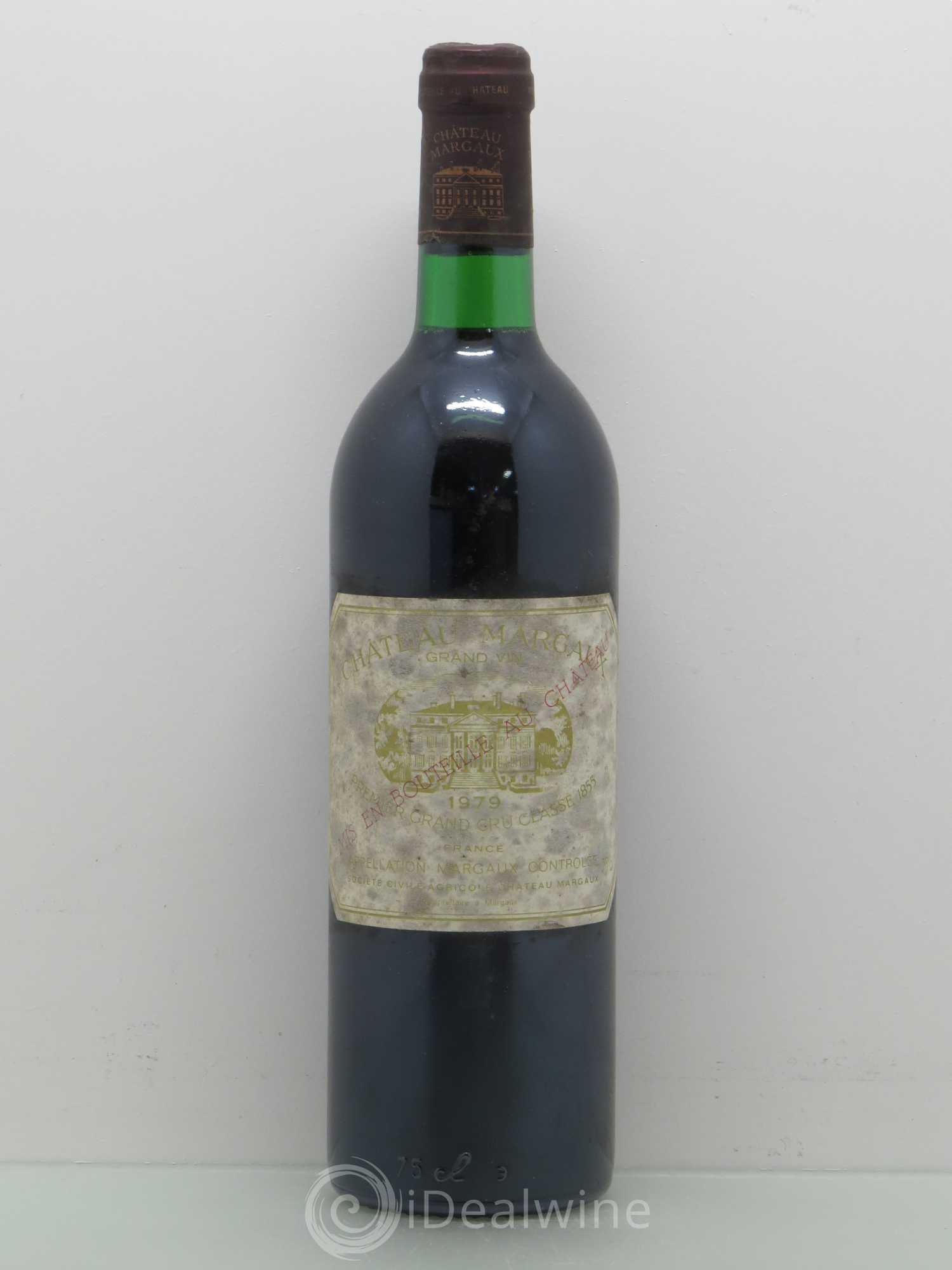 Château Margaux 1er Grand Cru Classé 1979 - Lot de 1 bouteille - 0