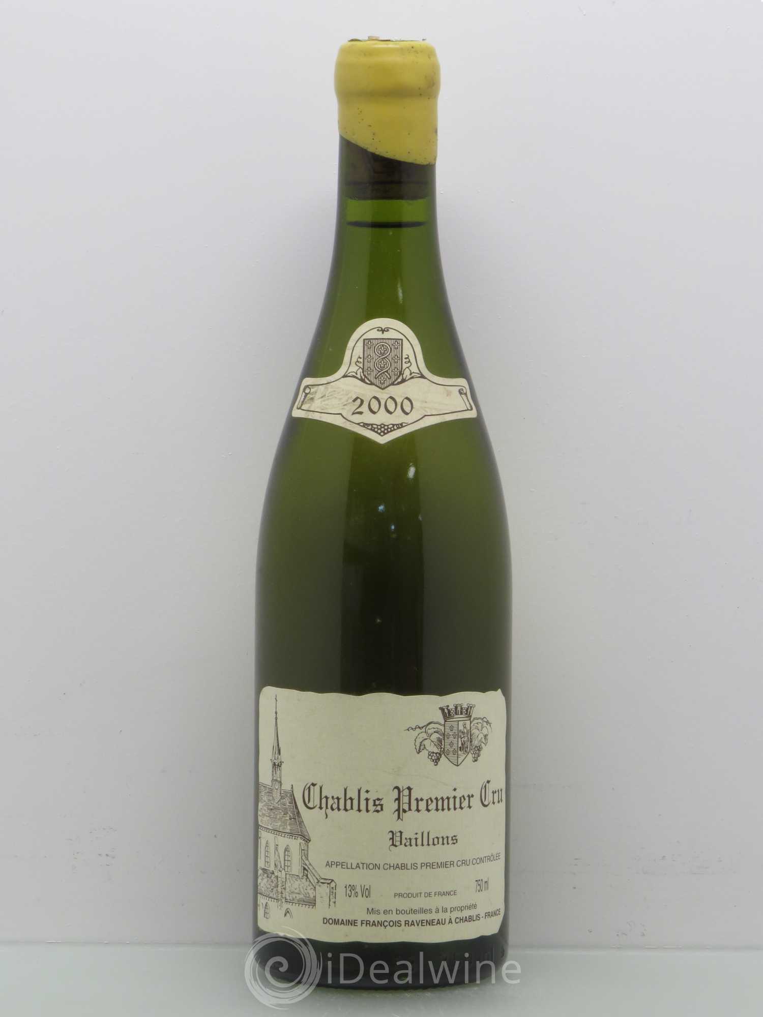 Chablis 1er Cru Vaillons Raveneau (Domaine) 2000 - Lot de 1 bouteille - 0