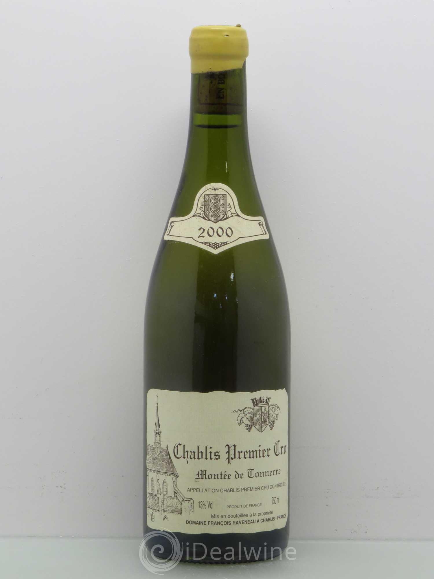 Chablis 1er Cru Montée de Tonnerre Raveneau (Domaine) 2000 - Lot de 1 bouteille - 0