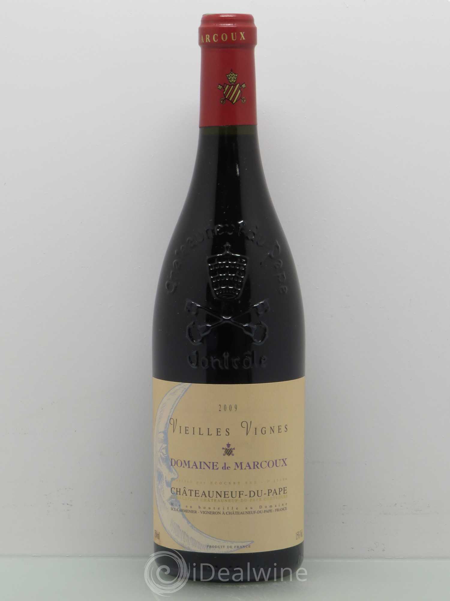 Châteauneuf-du-Pape Vieilles Vignes Marcoux (Domaine de) 2009 - Lot de 1 bouteille - 0