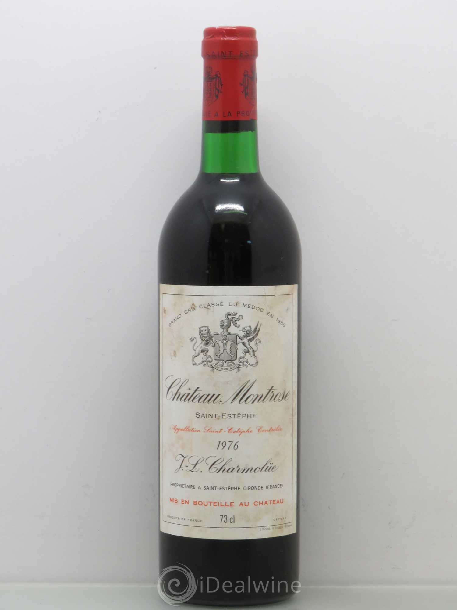 Château Montrose 2ème Grand Cru Classé 1976 - Lot de 1 bouteille - 0