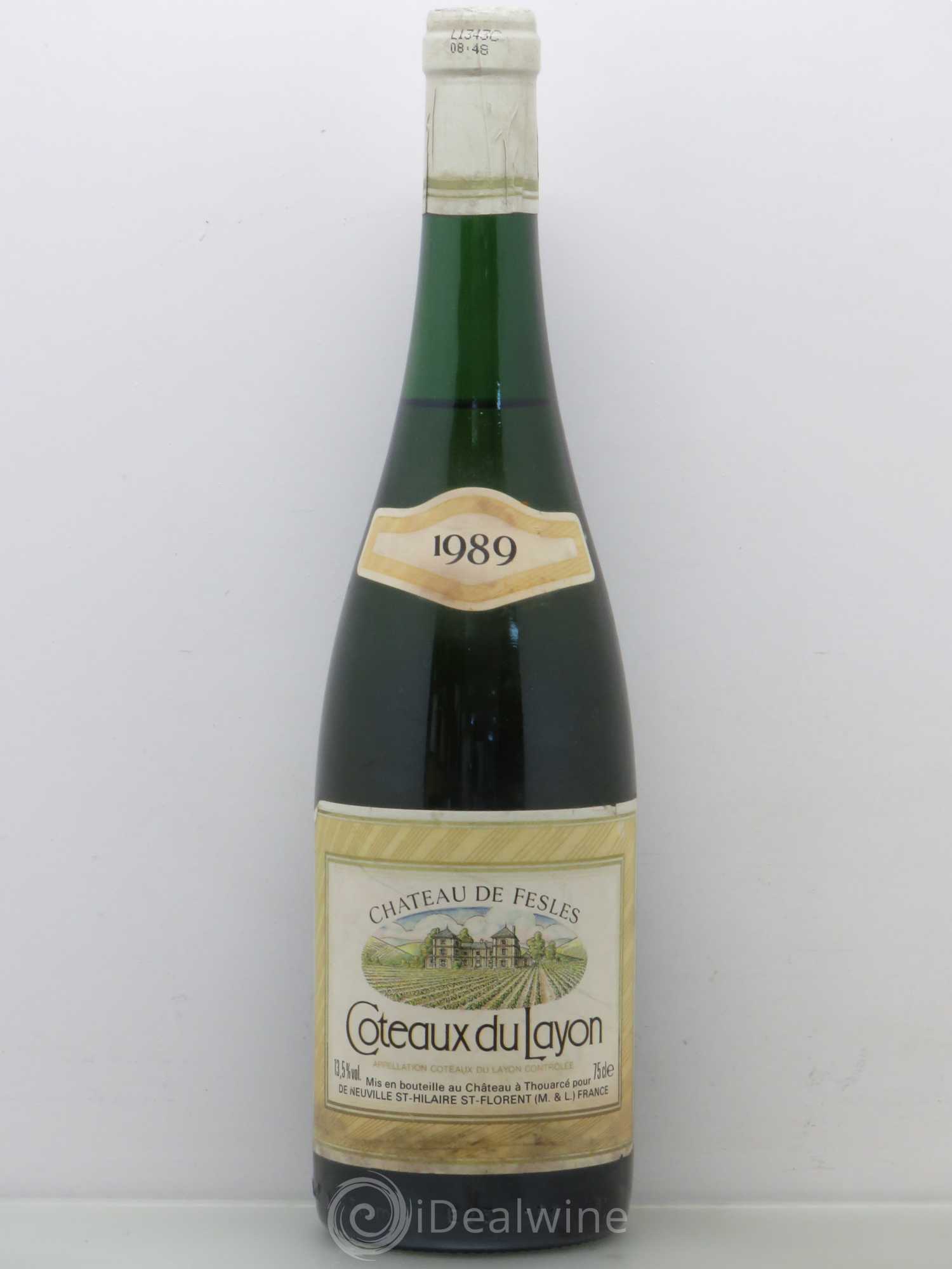 Coteaux du Layon Château de Fesles 1989 - Lotto di 1 bottiglia - 0