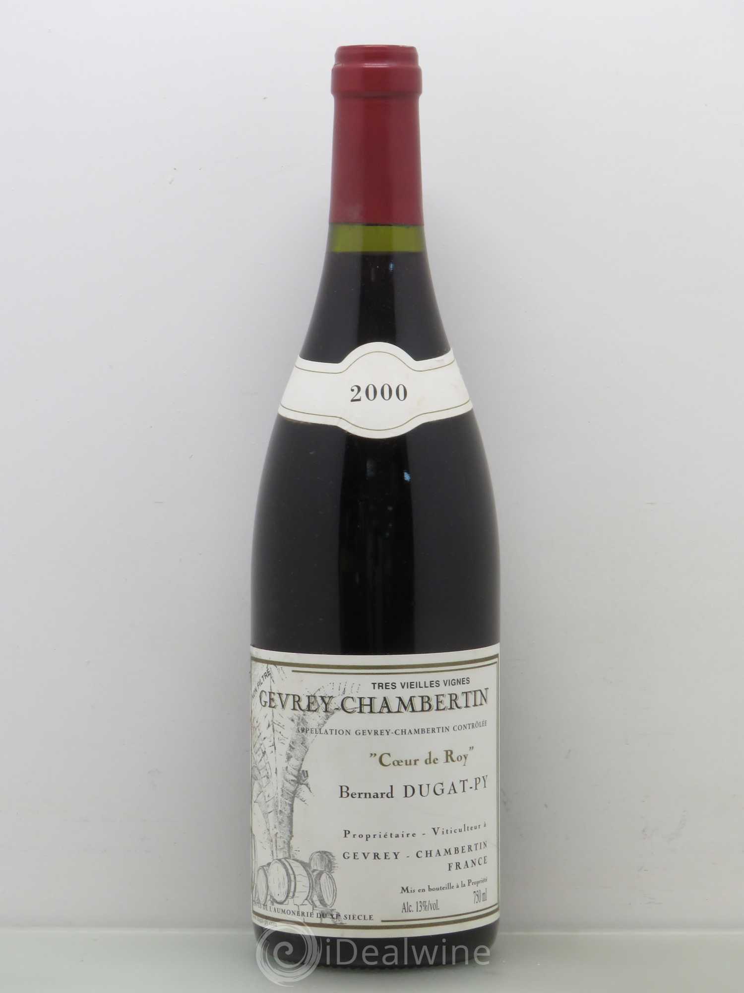 Gevrey-Chambertin Coeur de Roy Très Vieilles Vignes Dugat-Py Très Vieilles Vignes 2000 - Posten von 1 Flasche - 0