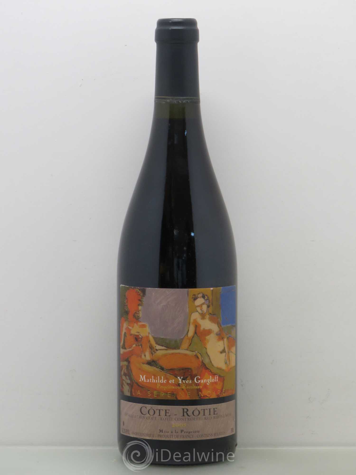 Côte-Rôtie La Sereine Noire Gangloff (Domaine) 2005 - Lot de 1 bouteille - 0