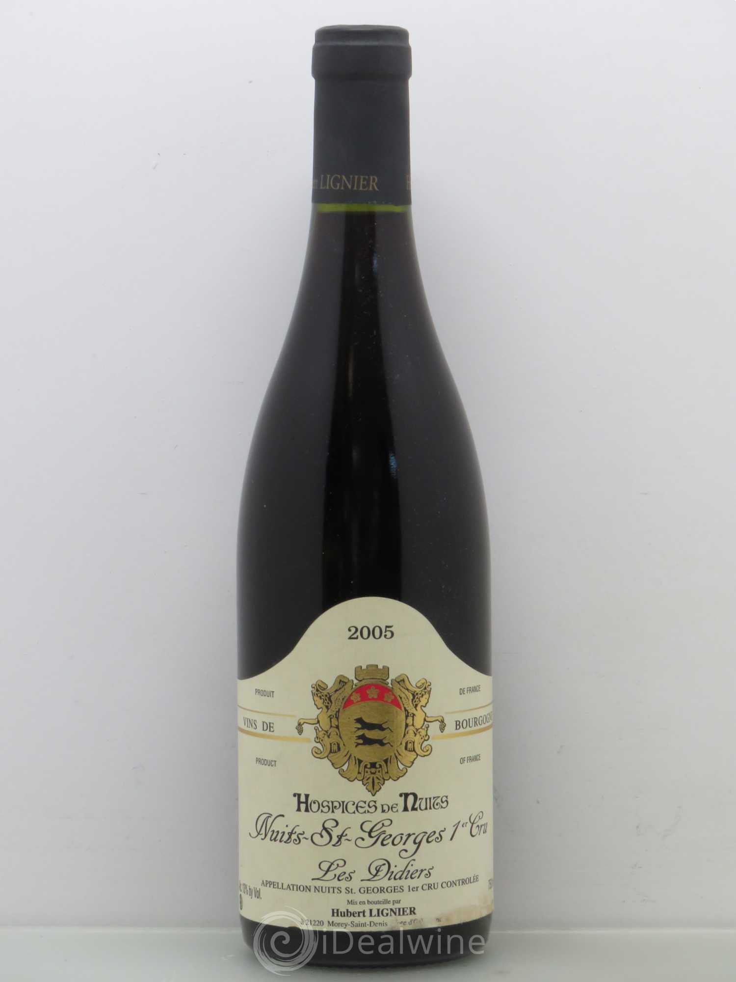 Nuits-Saint-Georges 1er Cru Les Didiers - Hubert Lignier 2005 - Posten von 1 Flasche - 0