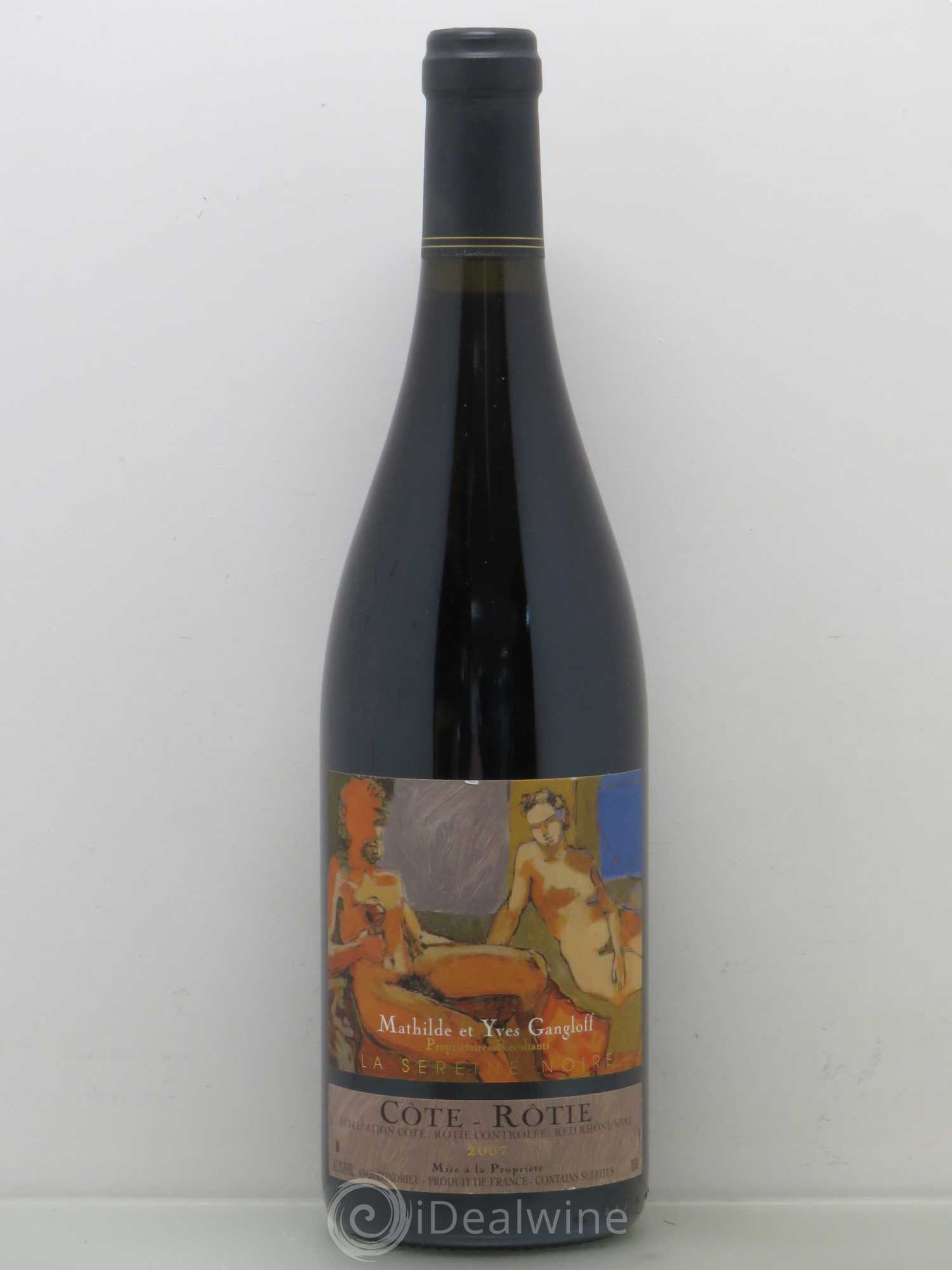 Côte-Rôtie La Sereine Noire Gangloff (Domaine) 2007 - Posten von 1 Flasche - 0
