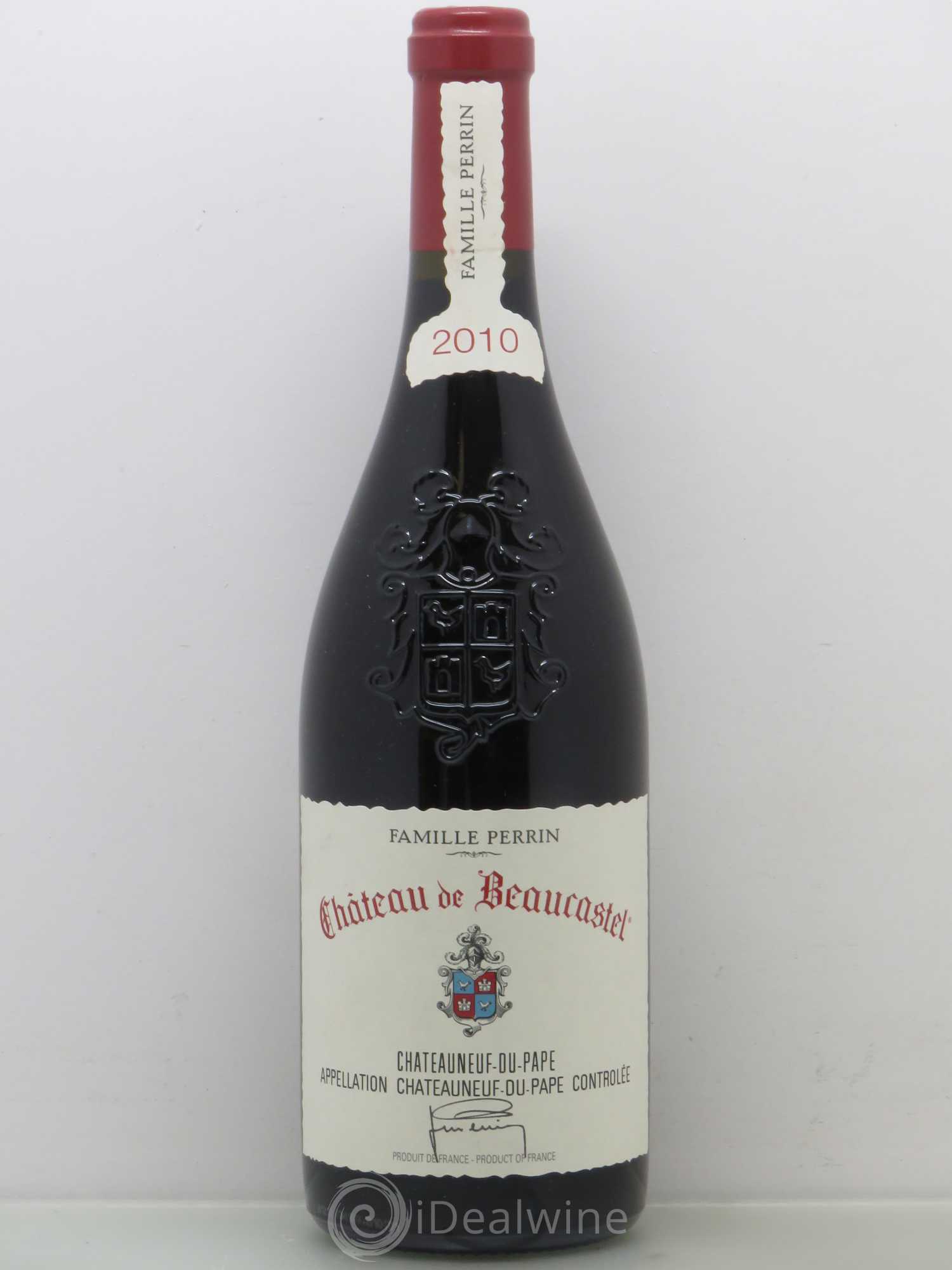 Châteauneuf-du-Pape Château de Beaucastel Famille Perrin 2010 - Lot de 1 bouteille - 0