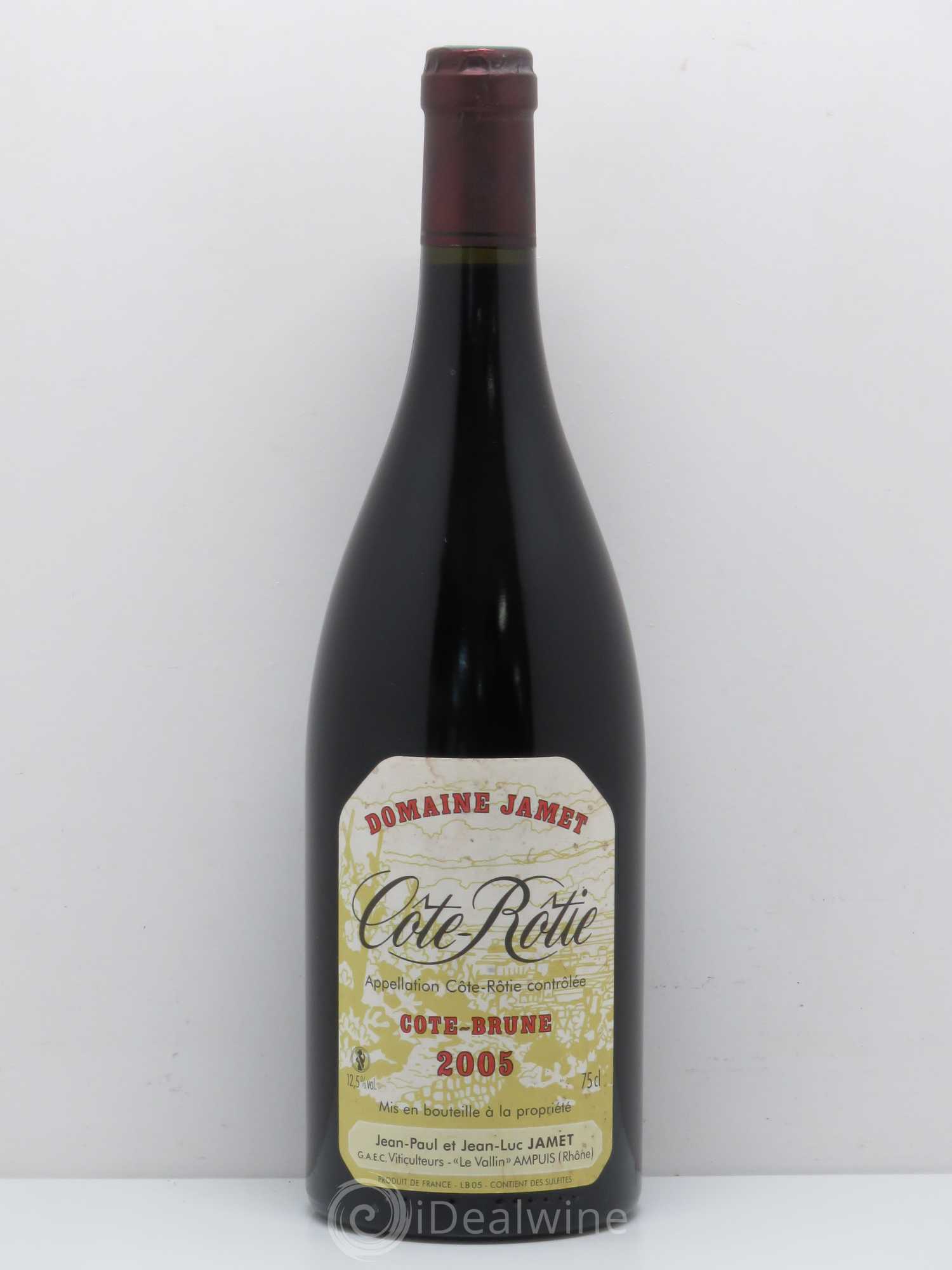 Côte-Rôtie Côte Brune Jamet (Domaine) 2005 - Lot de 1 bouteille - 0