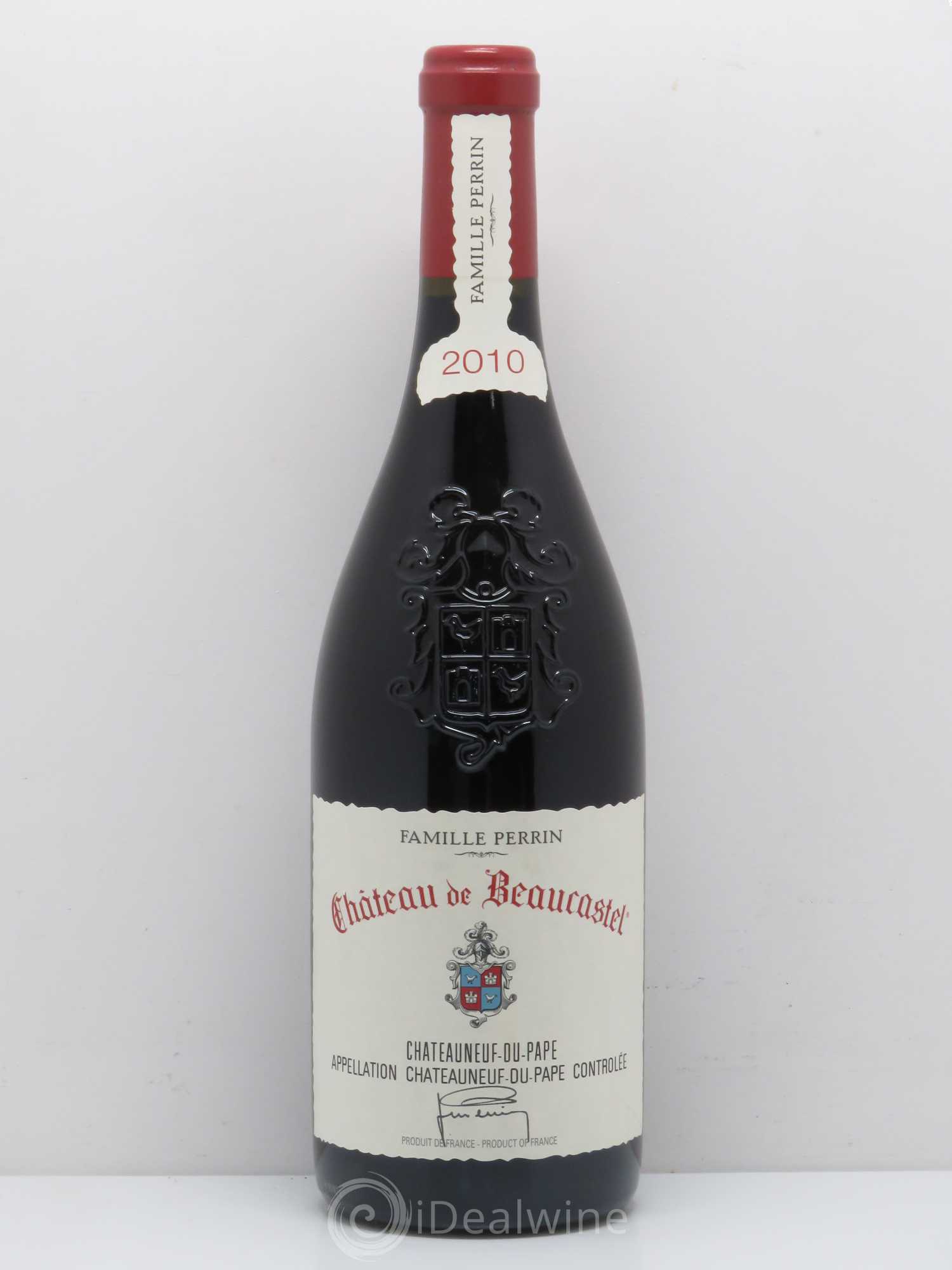 Châteauneuf-du-Pape Château de Beaucastel Famille Perrin 2010 - Lot de 1 bouteille - 0