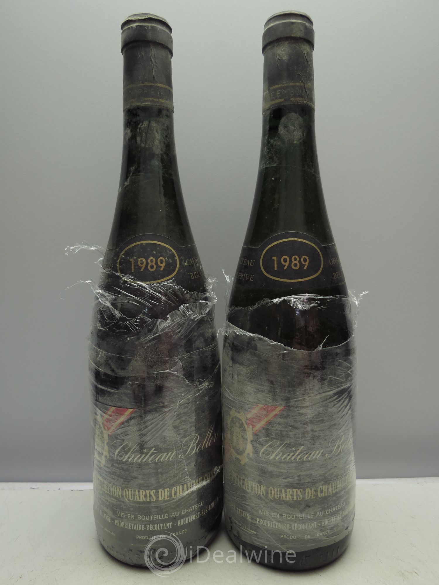 Quarts de Chaume Lalanne 1989 - Lotto di 2 bottiglie - 0