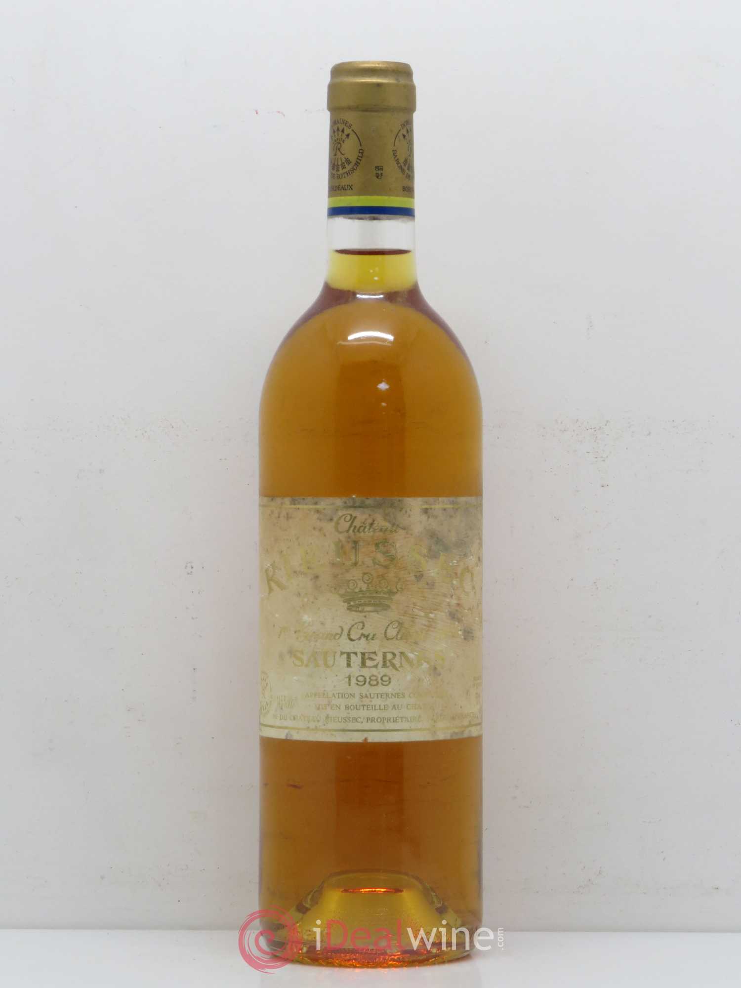 Château Rieussec 1er Grand Cru Classé 1989 - Lotto di 1 bottiglia - 0