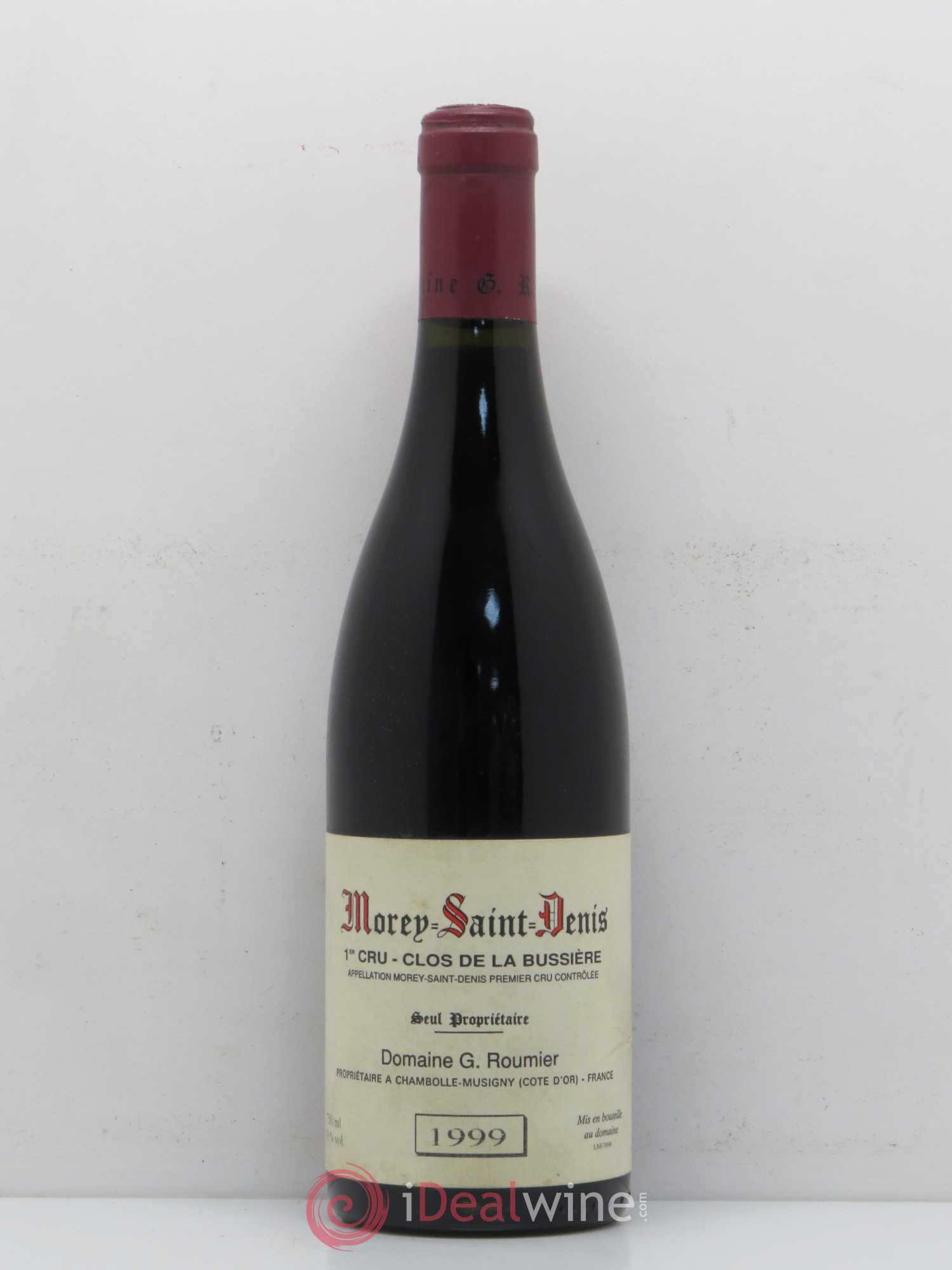 Morey-Saint-Denis 1er Cru Clos de la Bussière Georges Roumier (Domaine) 1999 - Lot de 1 bouteille - 0