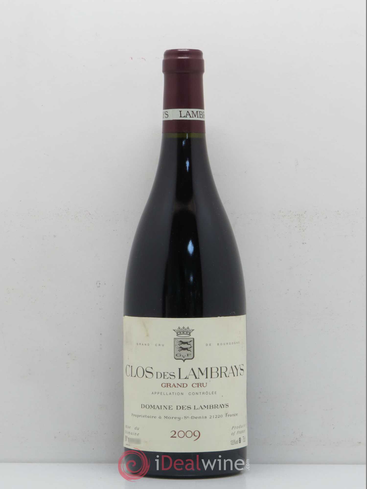 Clos des Lambrays Grand Cru Domaine des Lambrays 2009 - Lot de 1 bouteille - 0