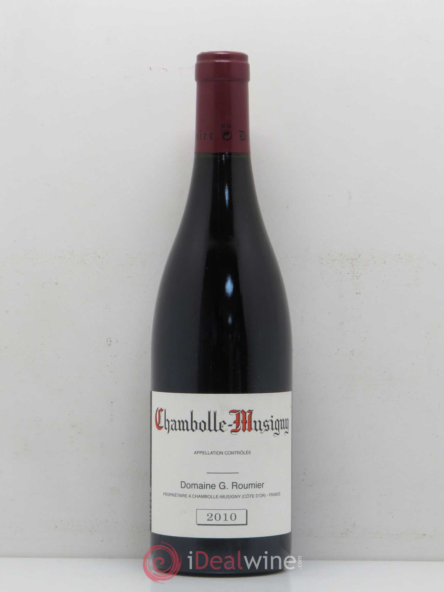 Chambolle-Musigny Georges Roumier (Domaine) 2010 - Lot de 1 bouteille - 0